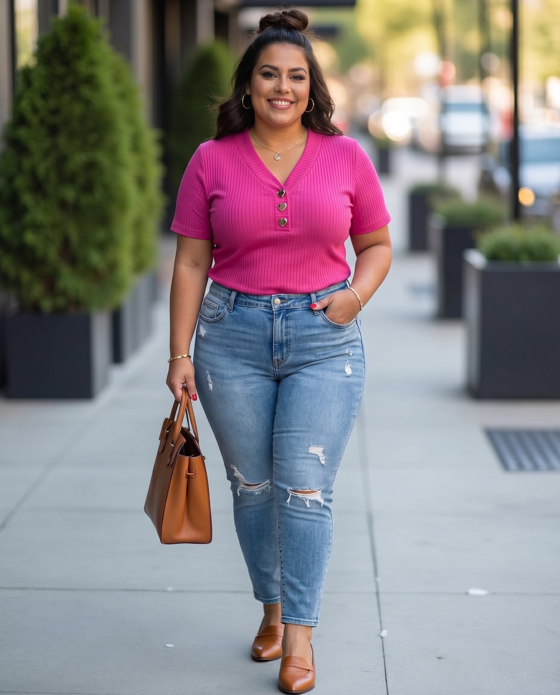 Cropped Faux leather Jacket
