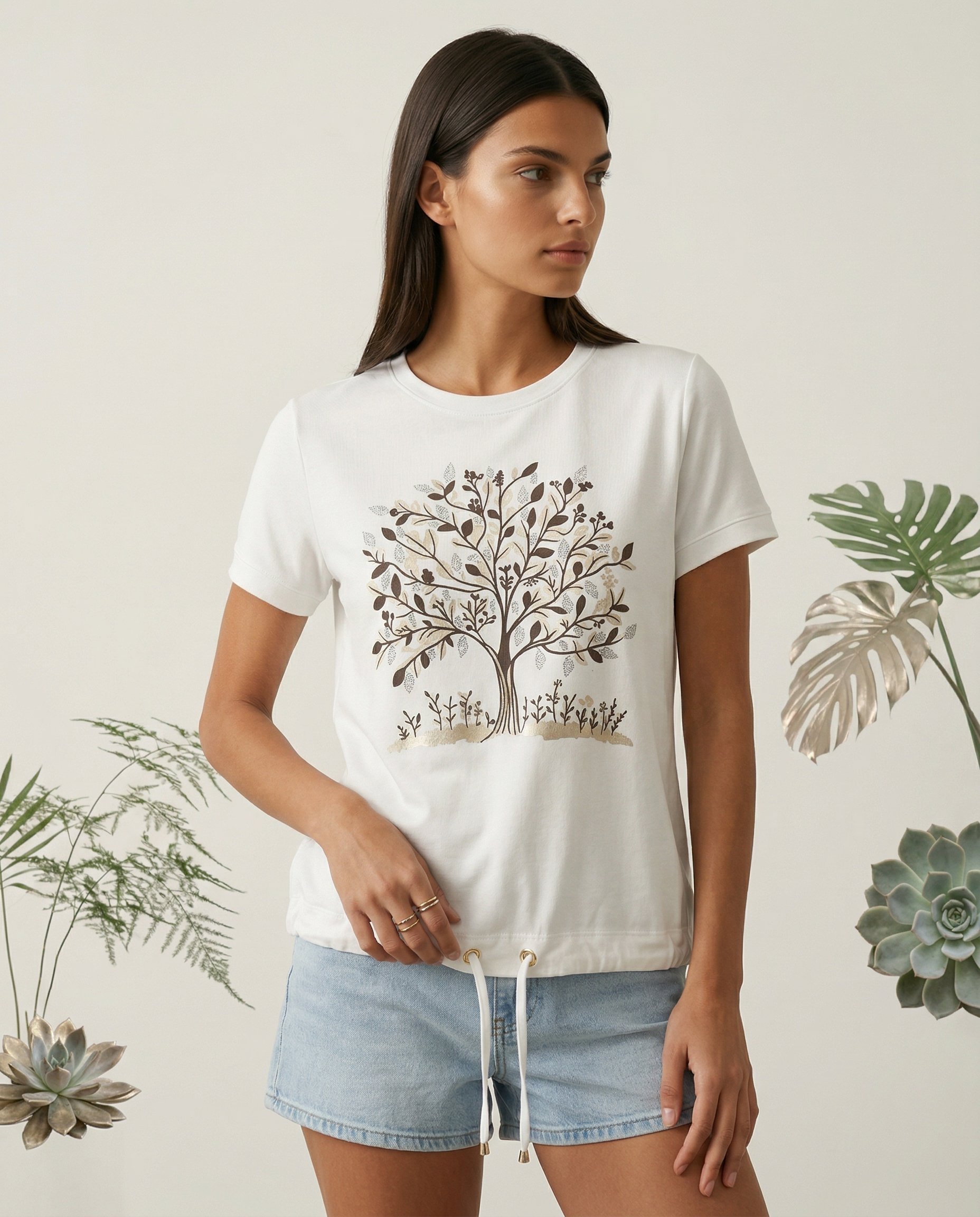 Bluzka z drzewem KEN-60585 - 3