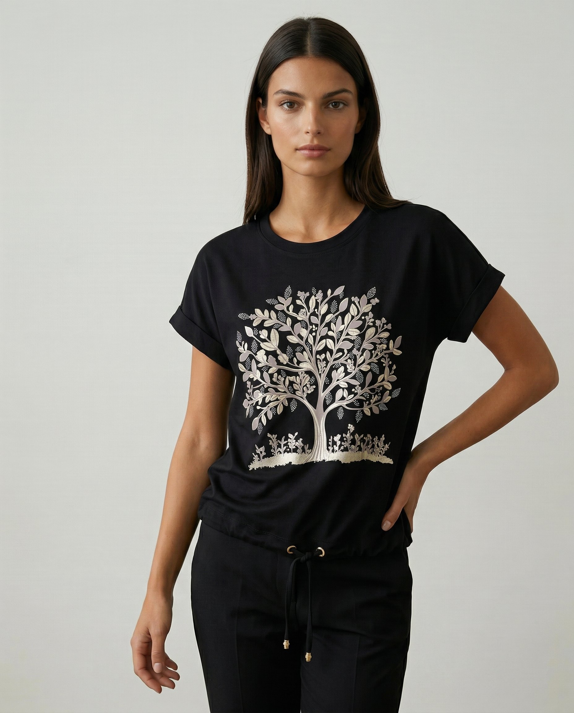 Bluzka z drzewem KEN-60585 - 5
