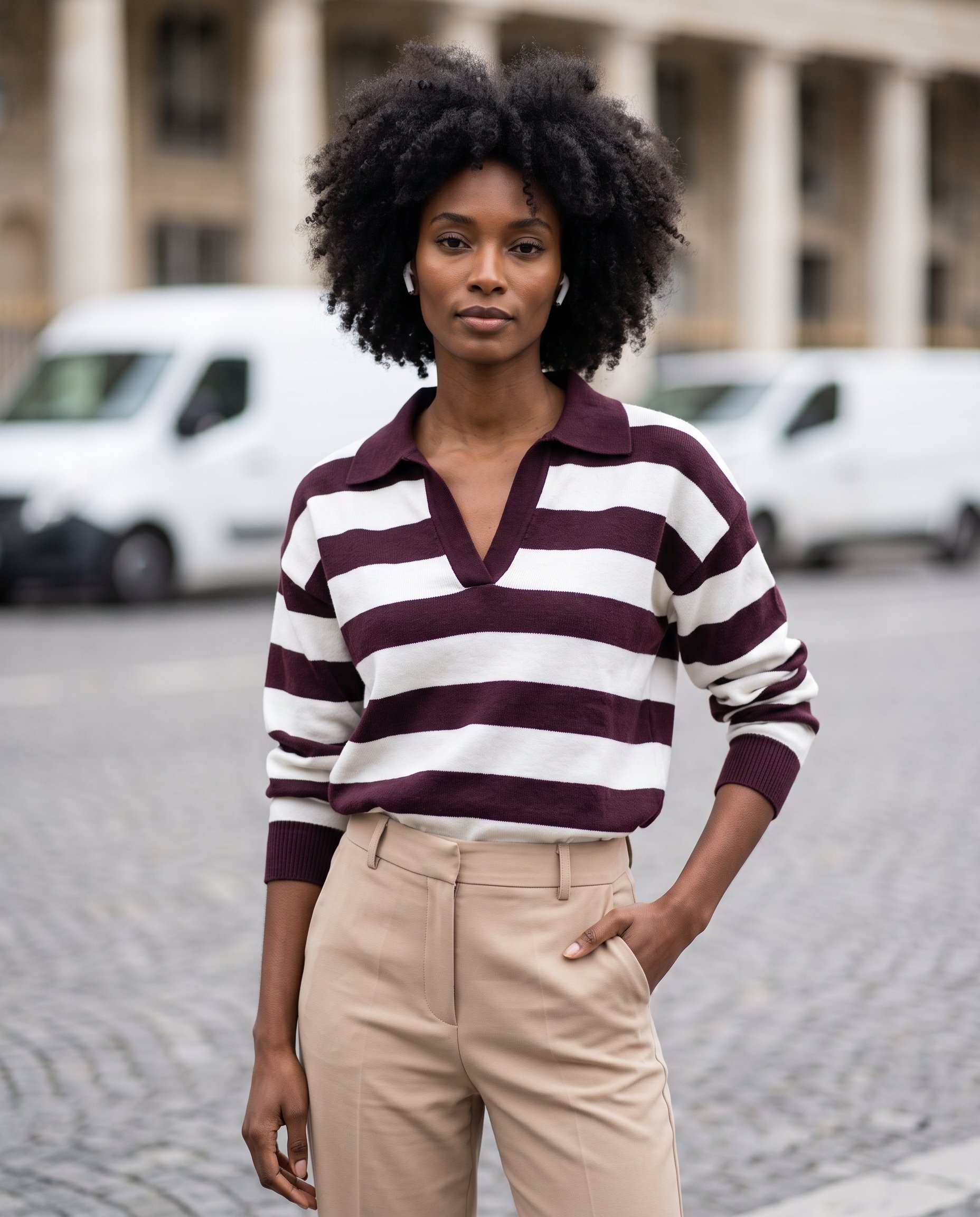 Cropped Faux leather Jacket