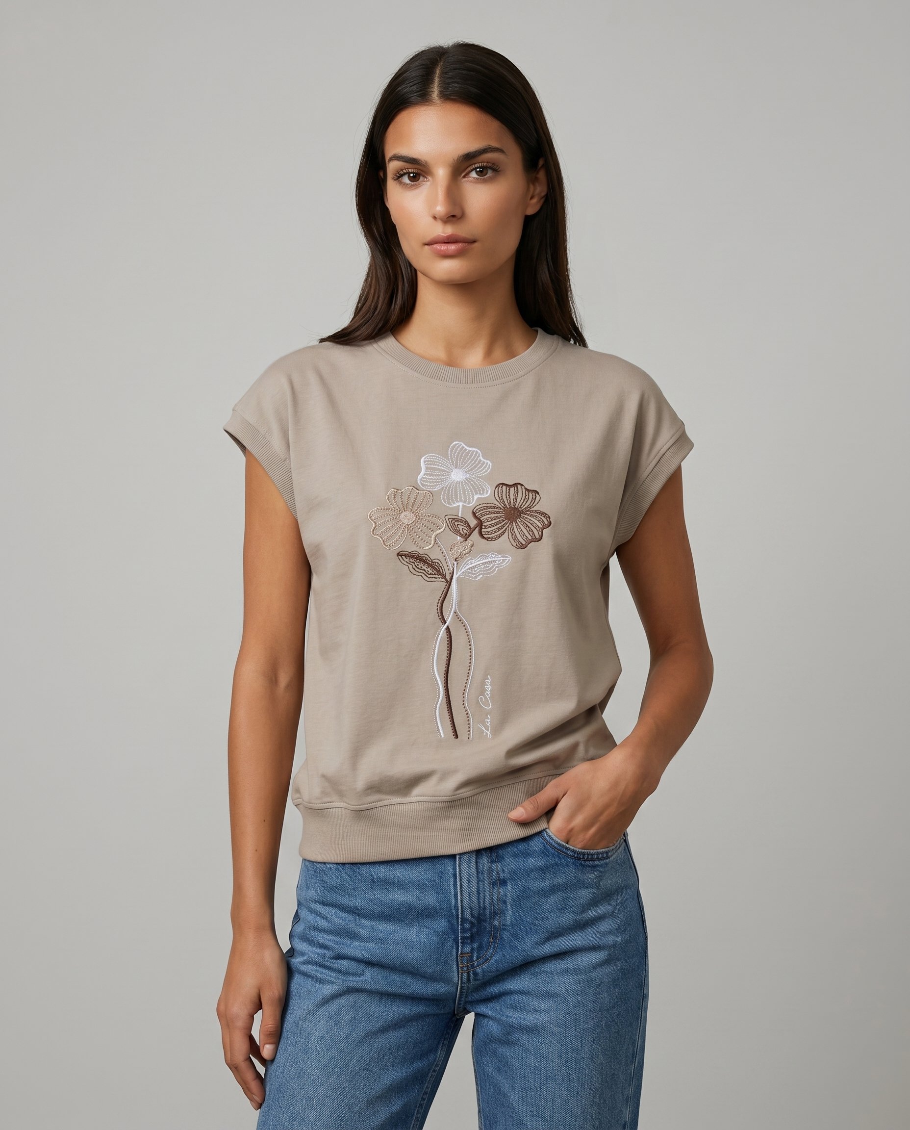 Cropped Faux leather Jacket