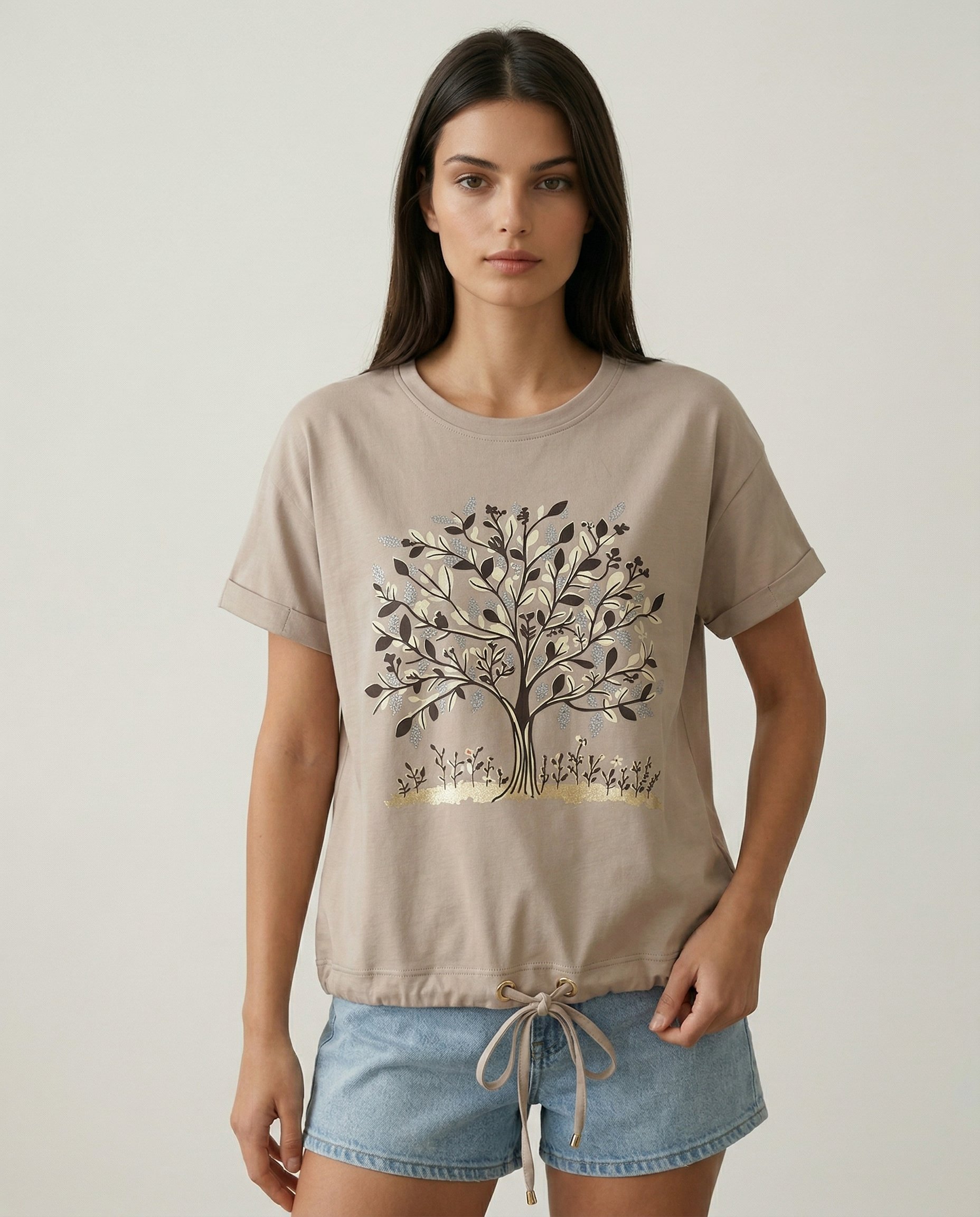 Bluzka z drzewem KEN-60585 - 4