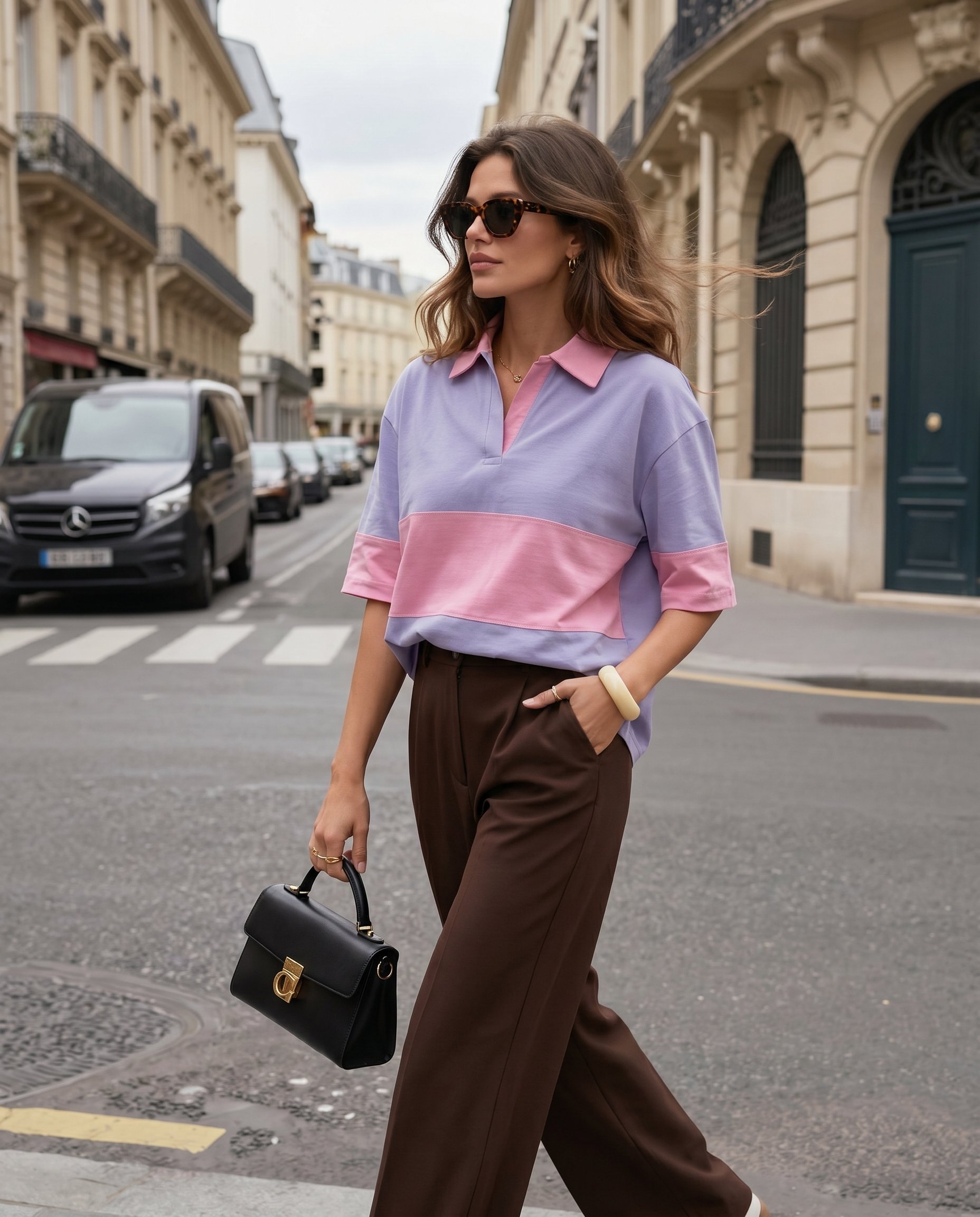 Polo w paski FE-1557 - 3