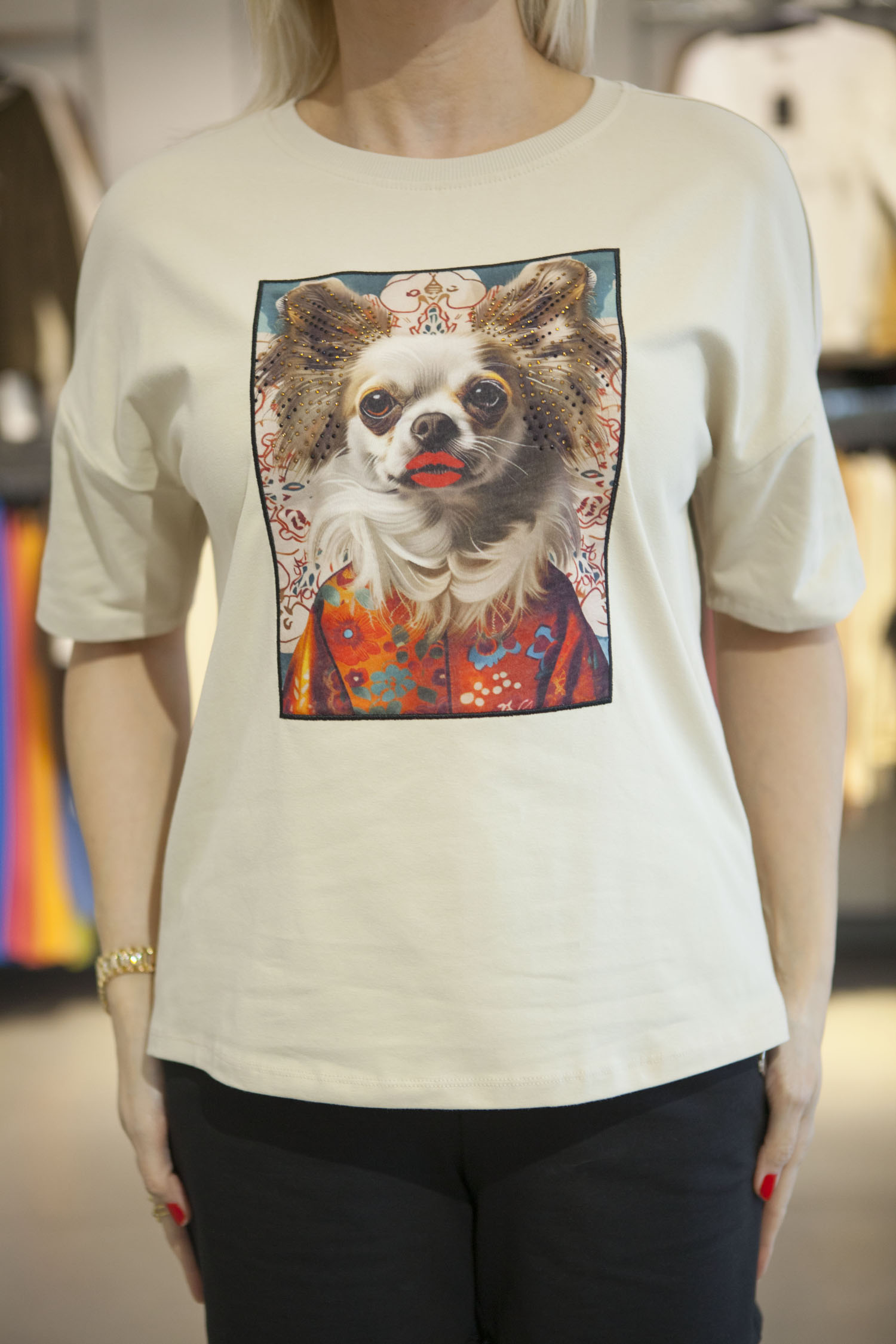 Cropped Faux leather Jacket