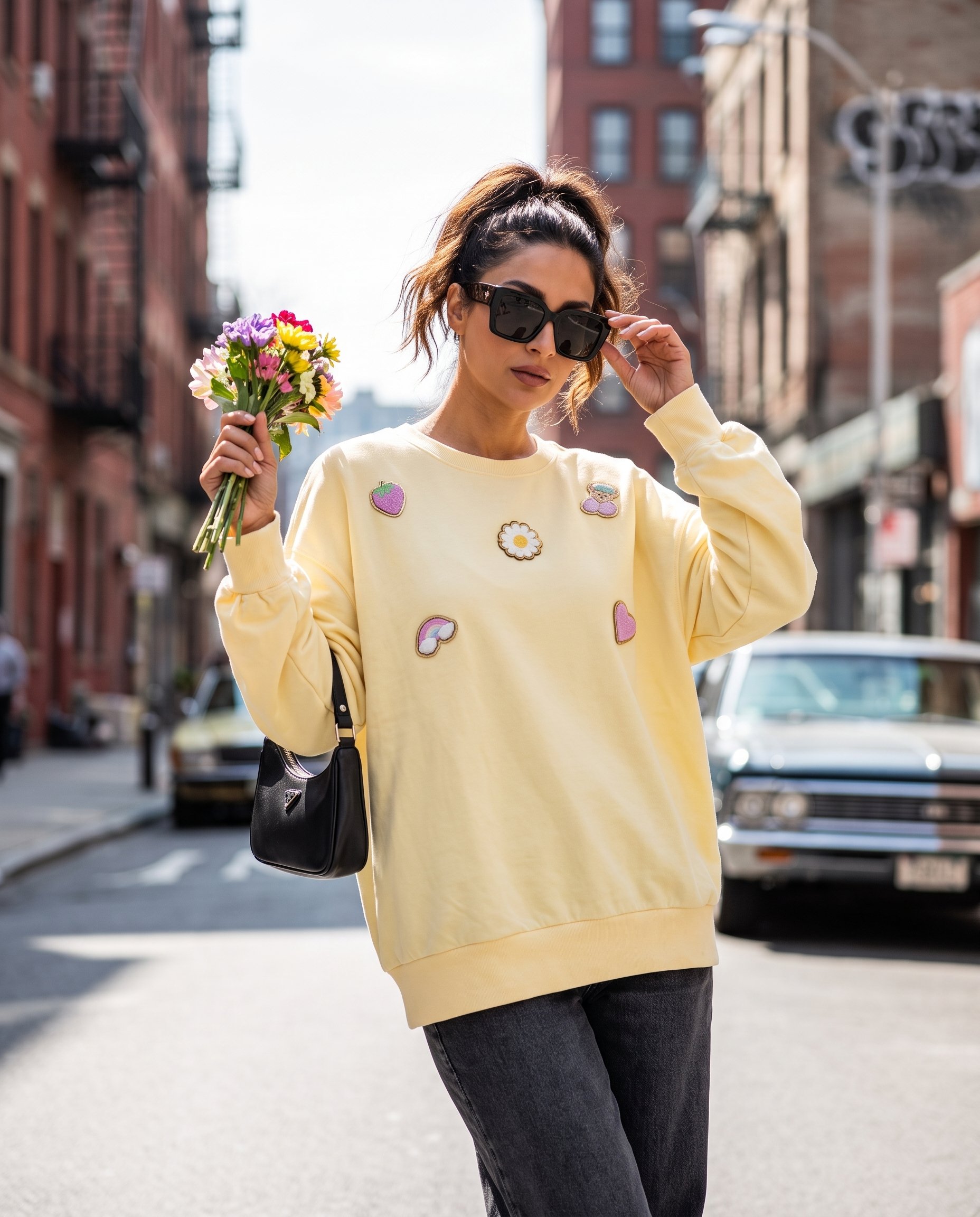 Bluza z NASZYWKAMI D-1016 - 4