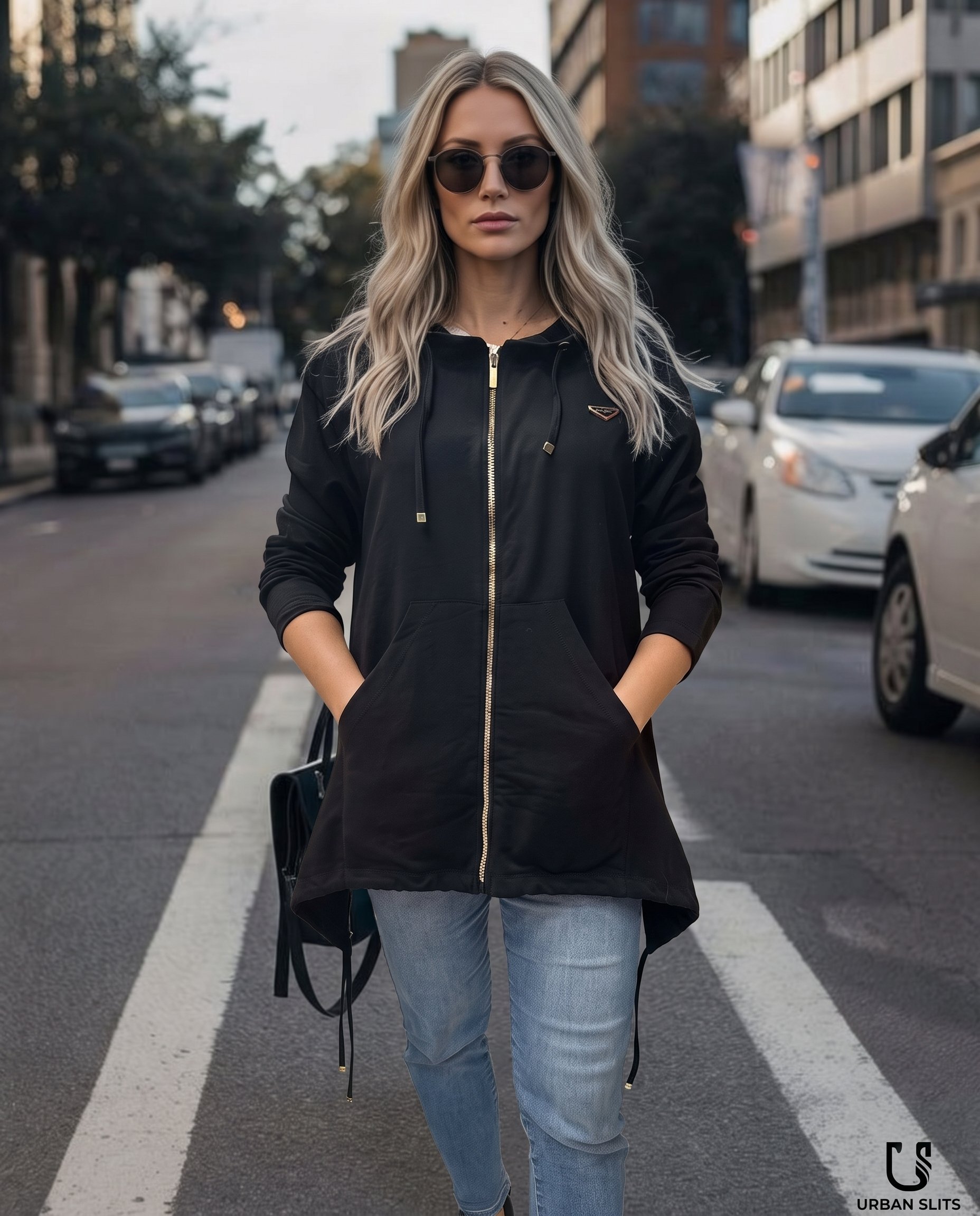 Bluza z nieregularnym dołem - 2