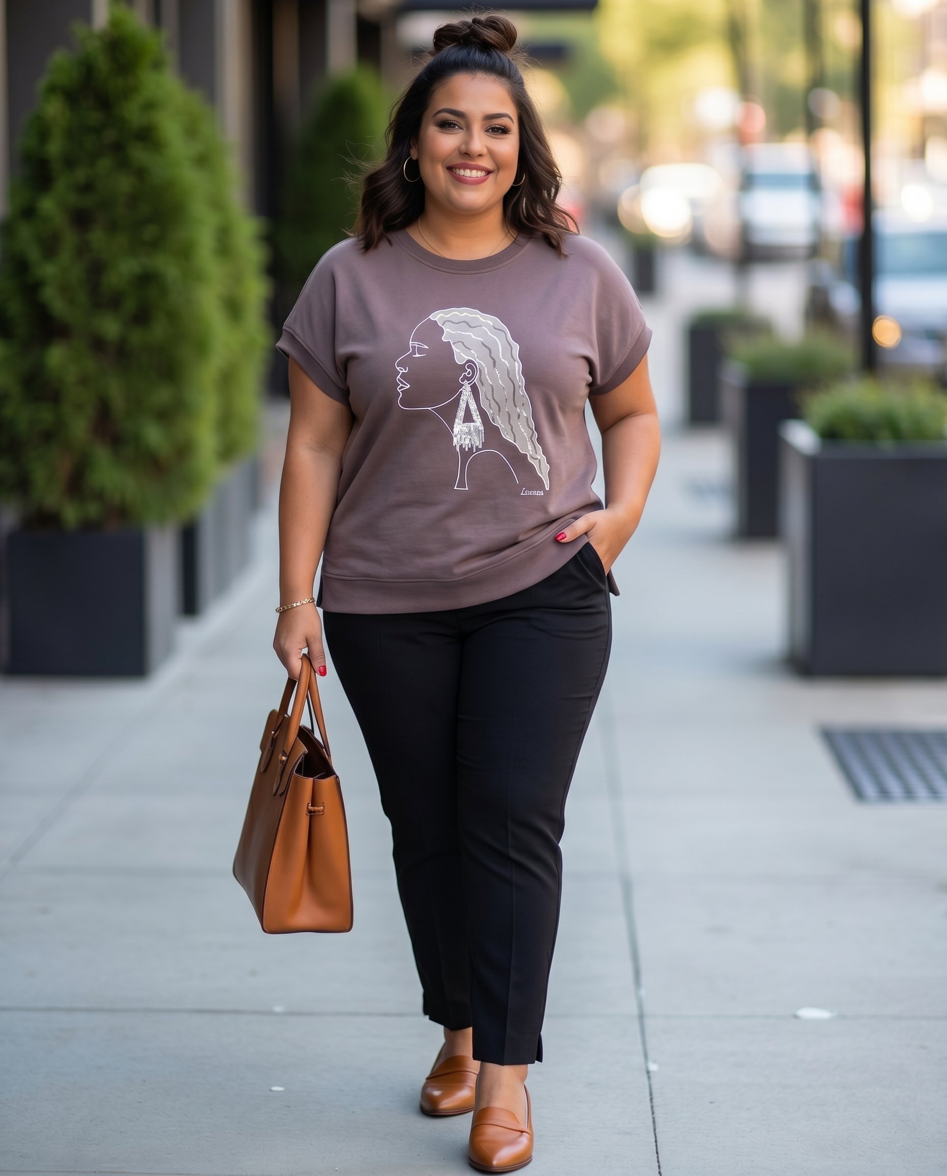 Cropped Faux leather Jacket