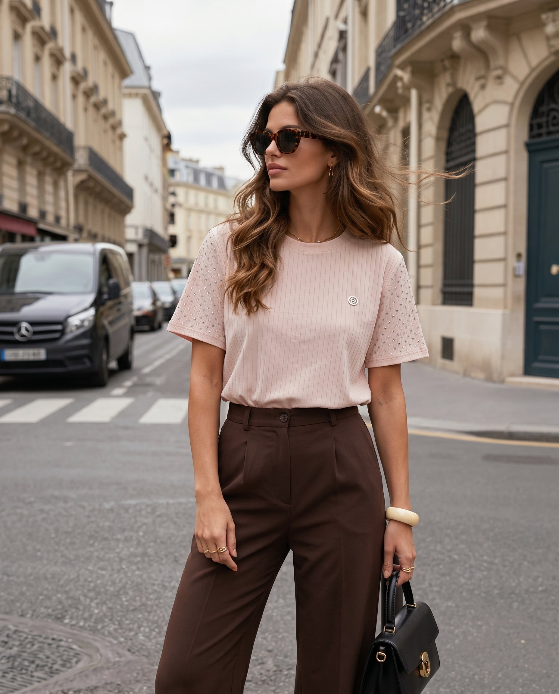 Cropped Faux leather Jacket