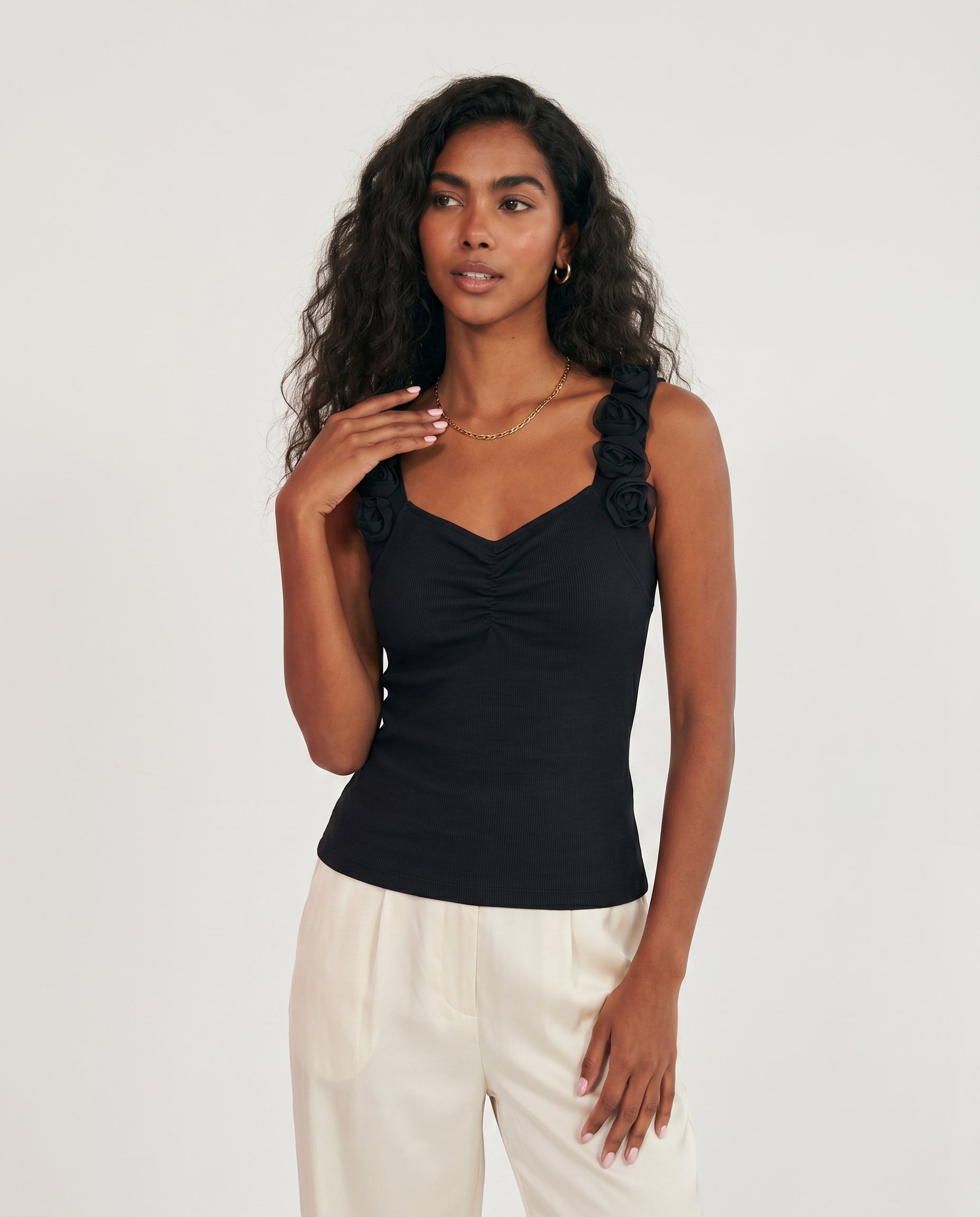 Cropped Faux leather Jacket