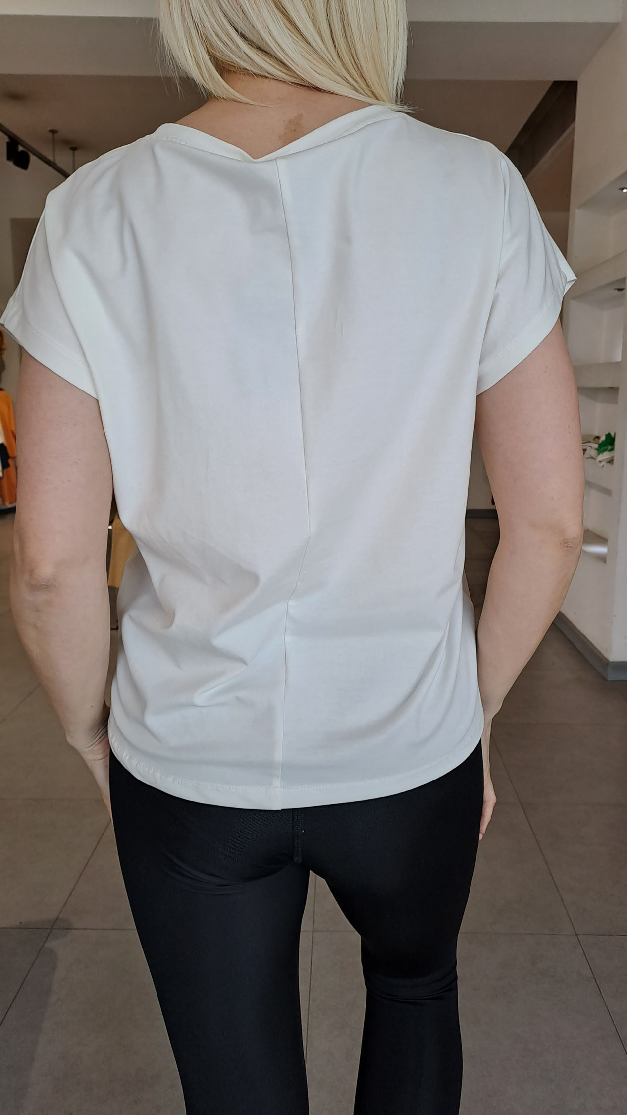Cropped Faux leather Jacket