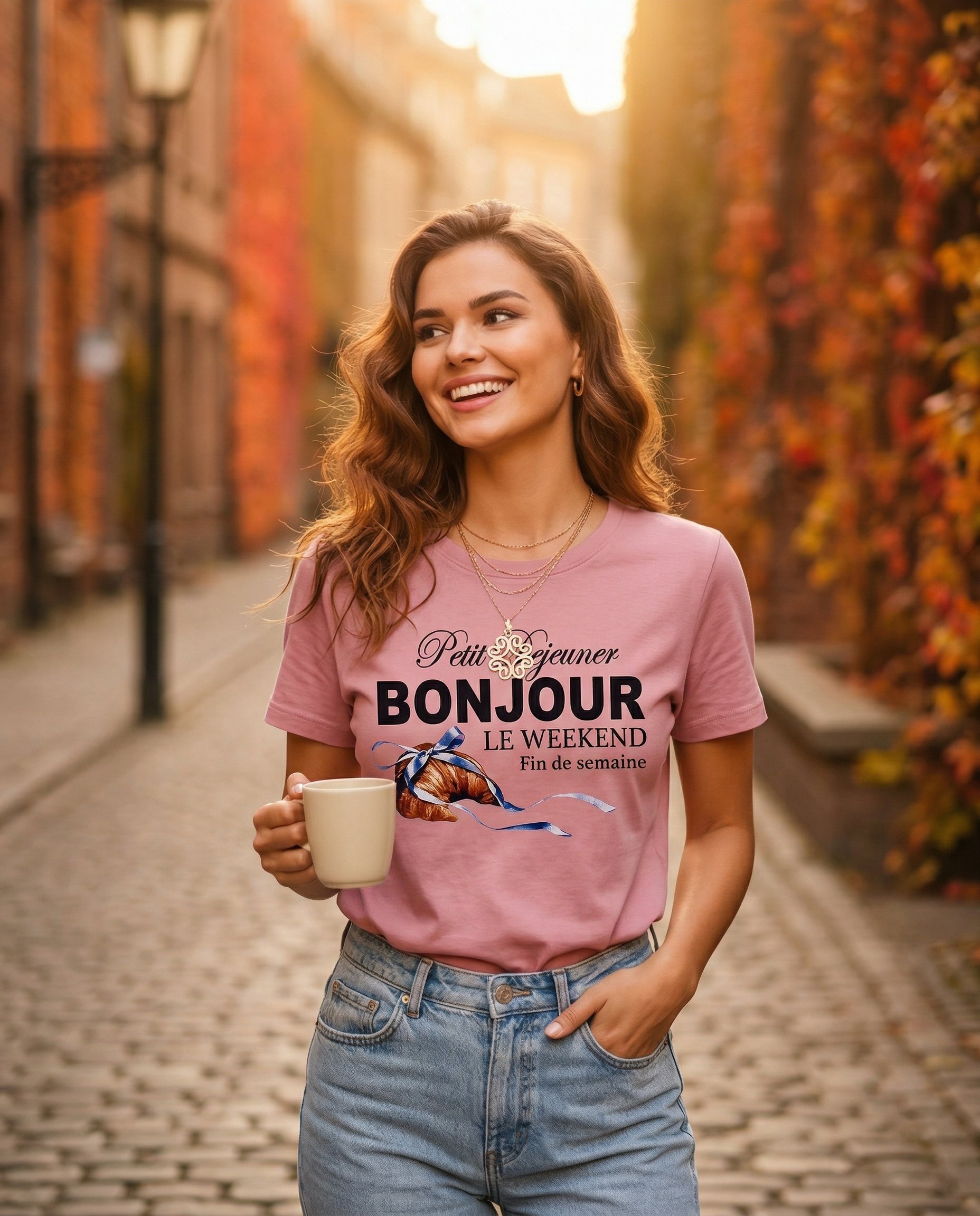 Bluzka z croissant - 6