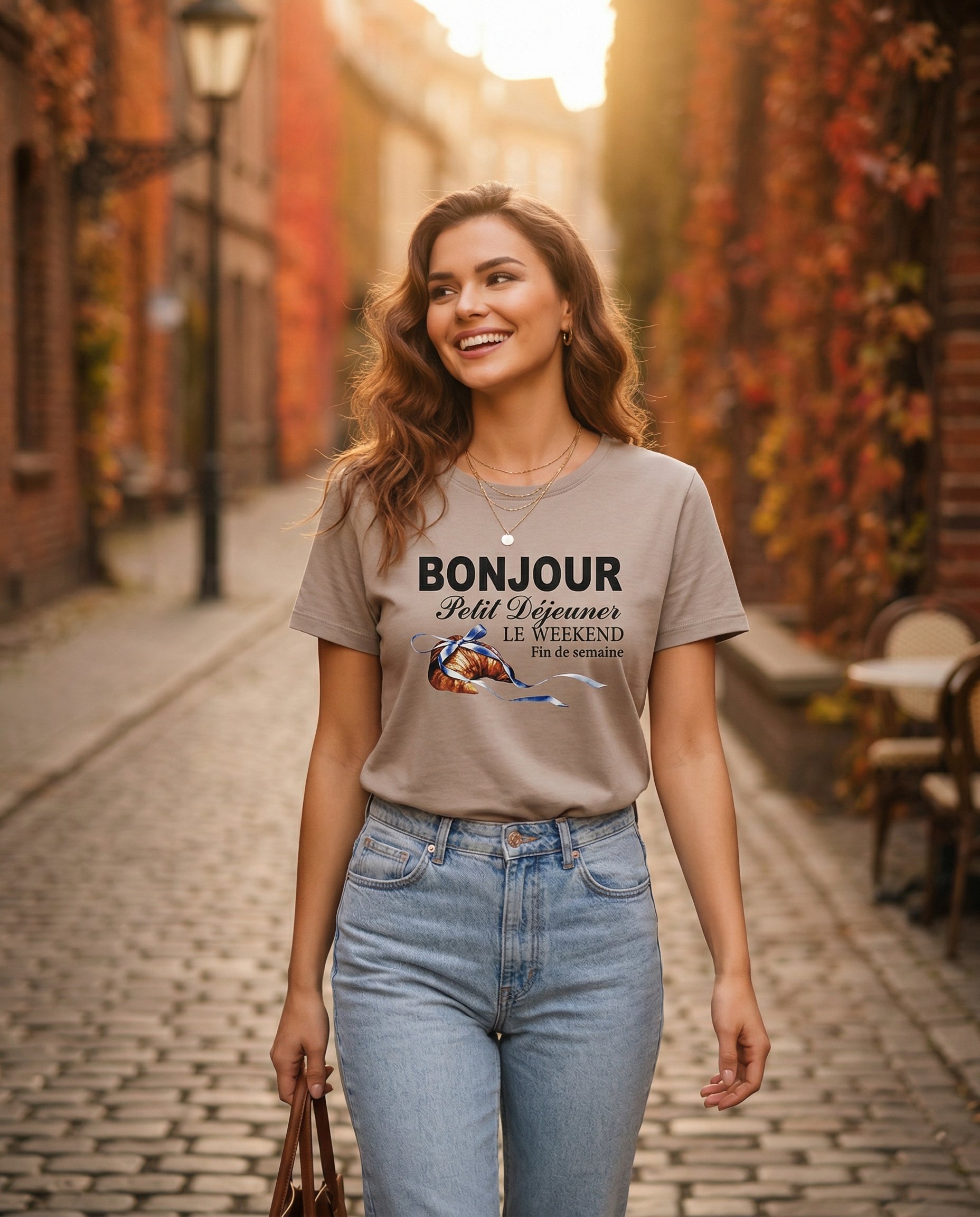 Bluzka z croissant - 7