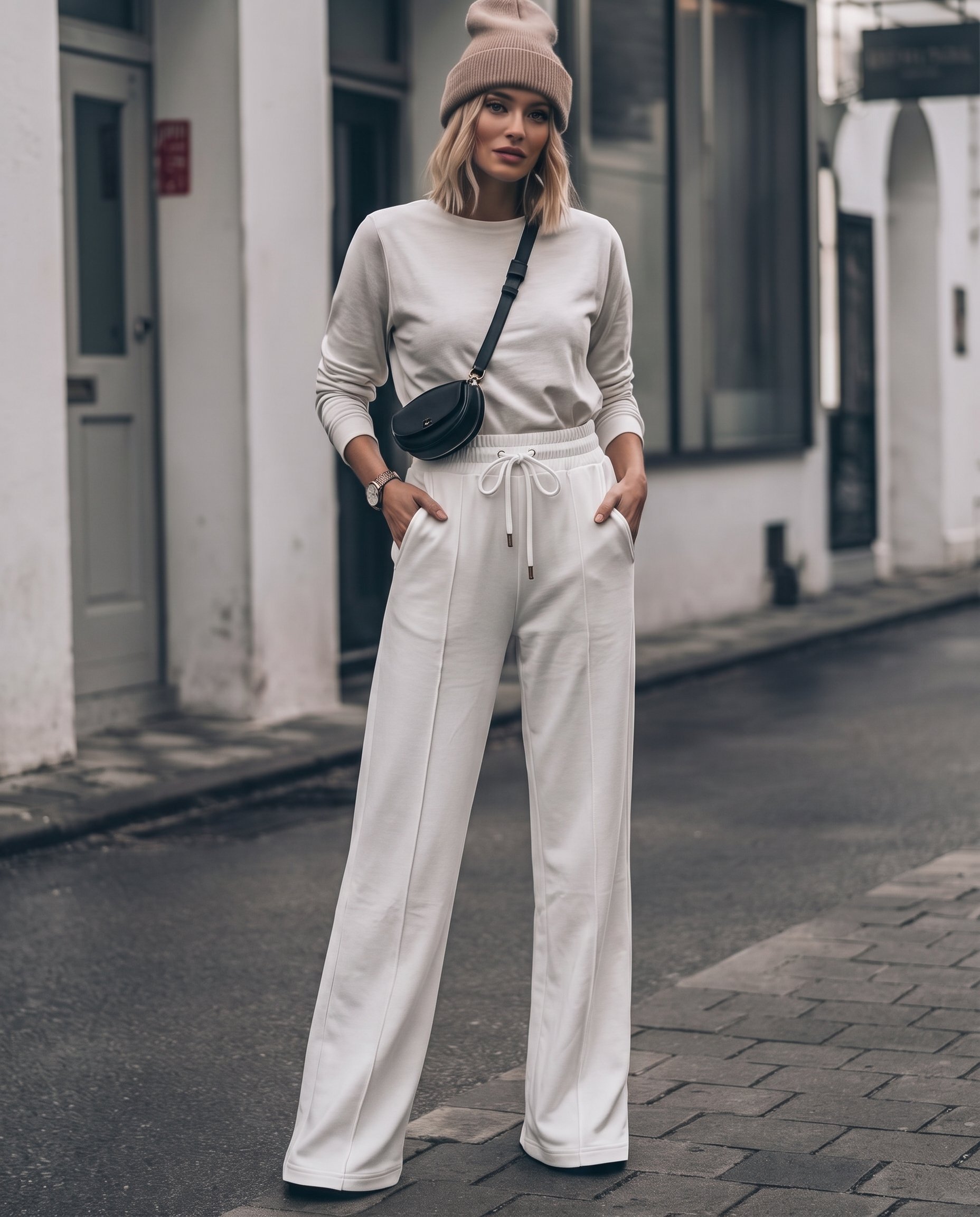 Cropped Faux leather Jacket