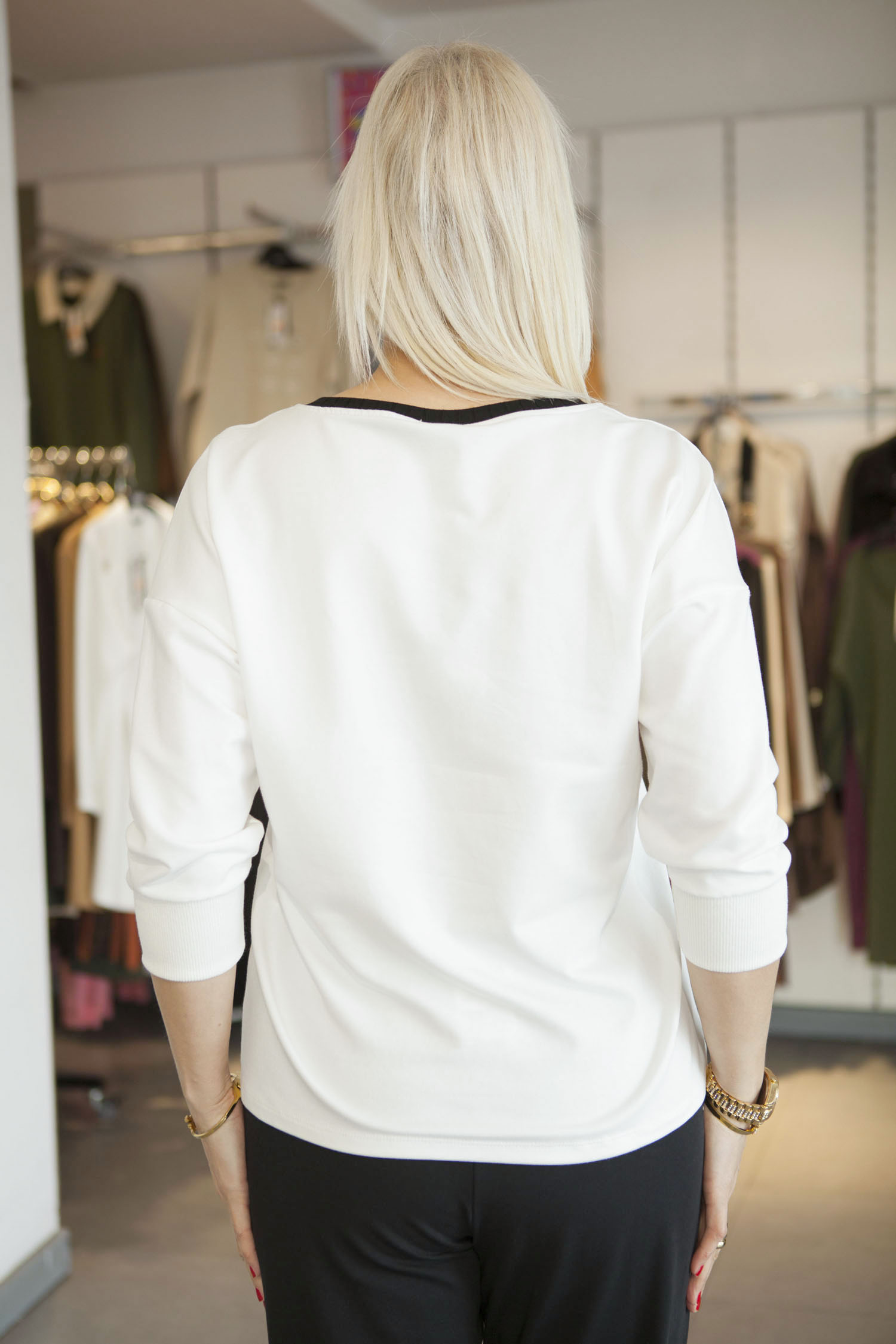 Cropped Faux leather Jacket