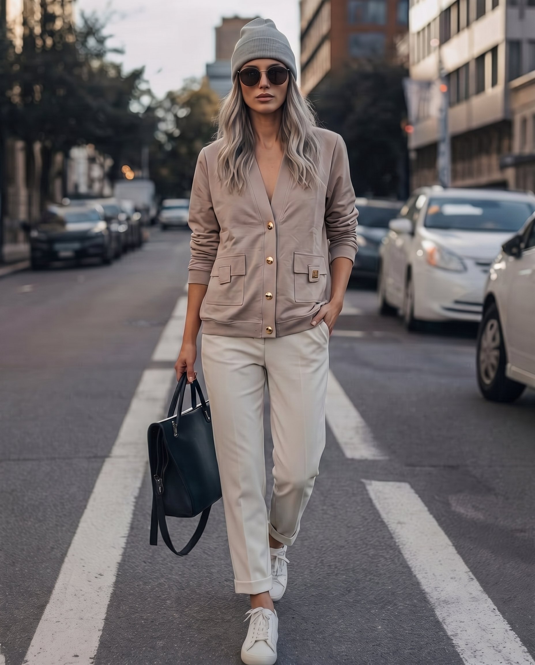 Bluza ŻAKIETOWA NA GUZIKI - 4