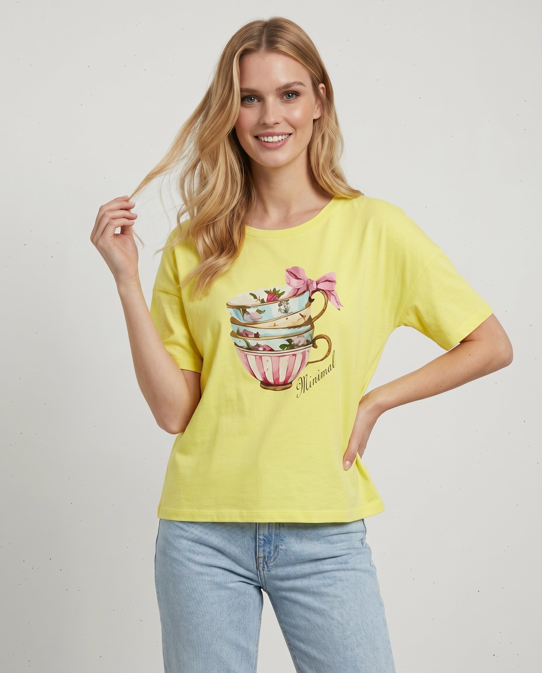 Bluzka z filirzanką FE-1534 - 4