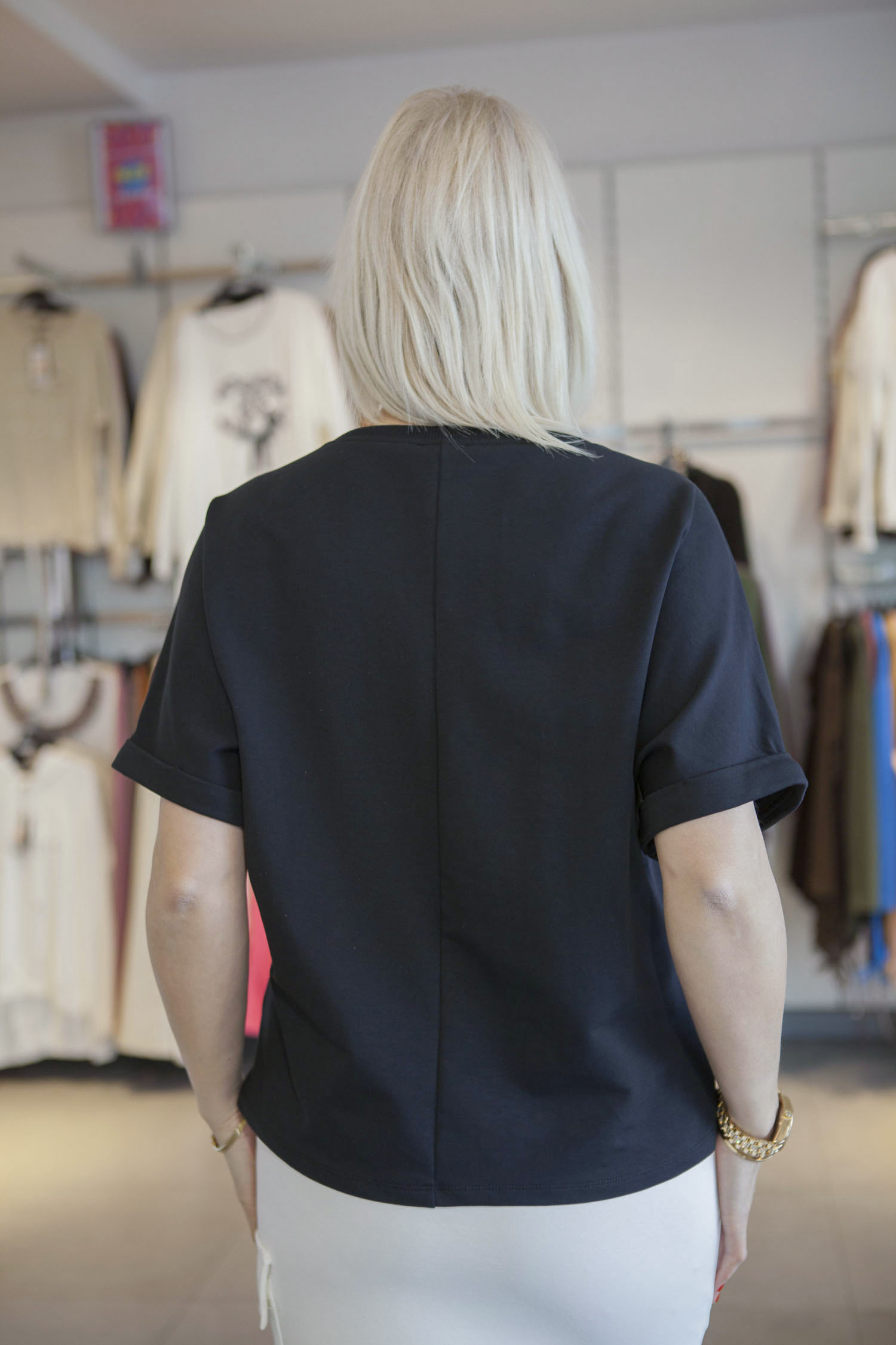 Cropped Faux leather Jacket