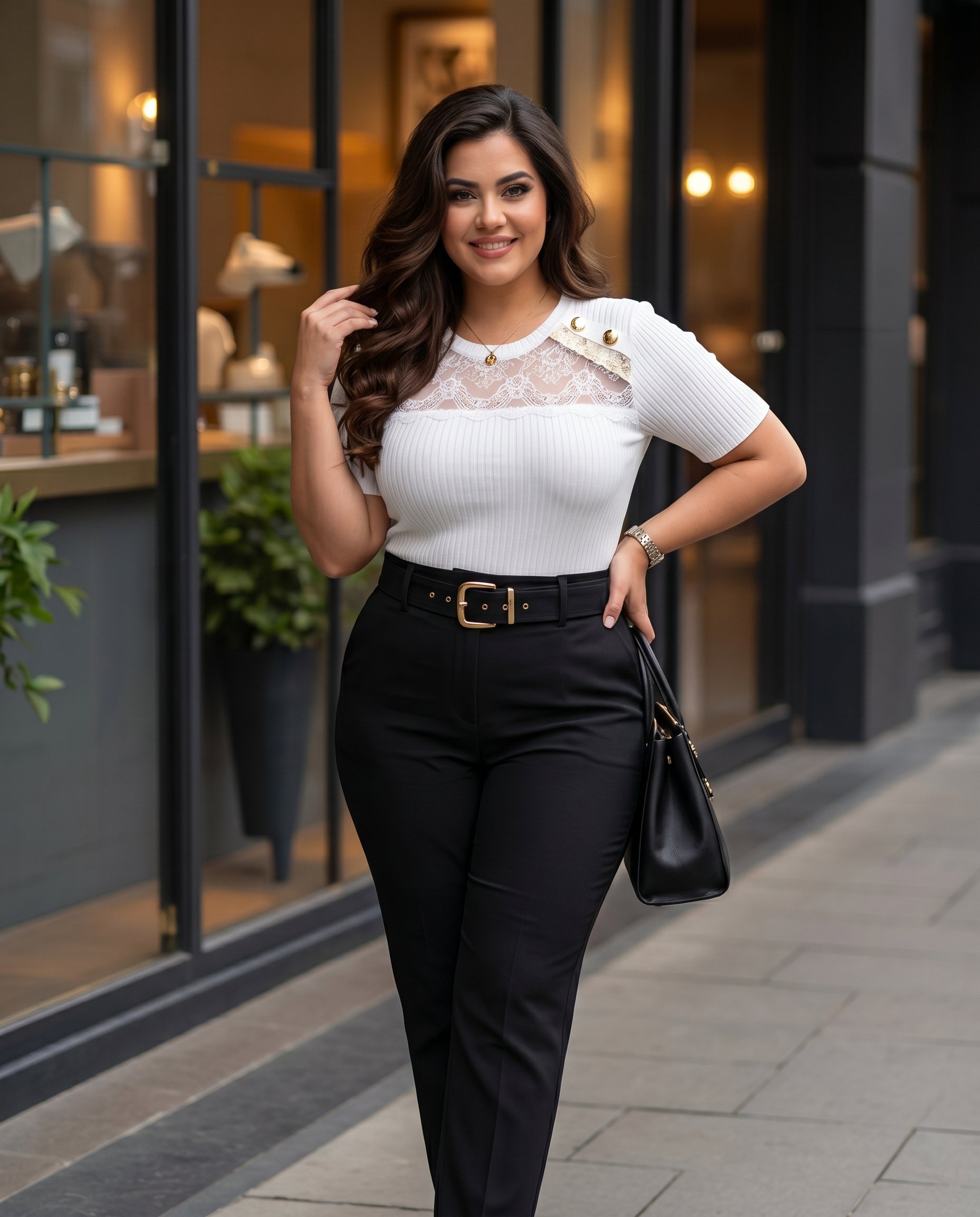 Cropped Faux leather Jacket