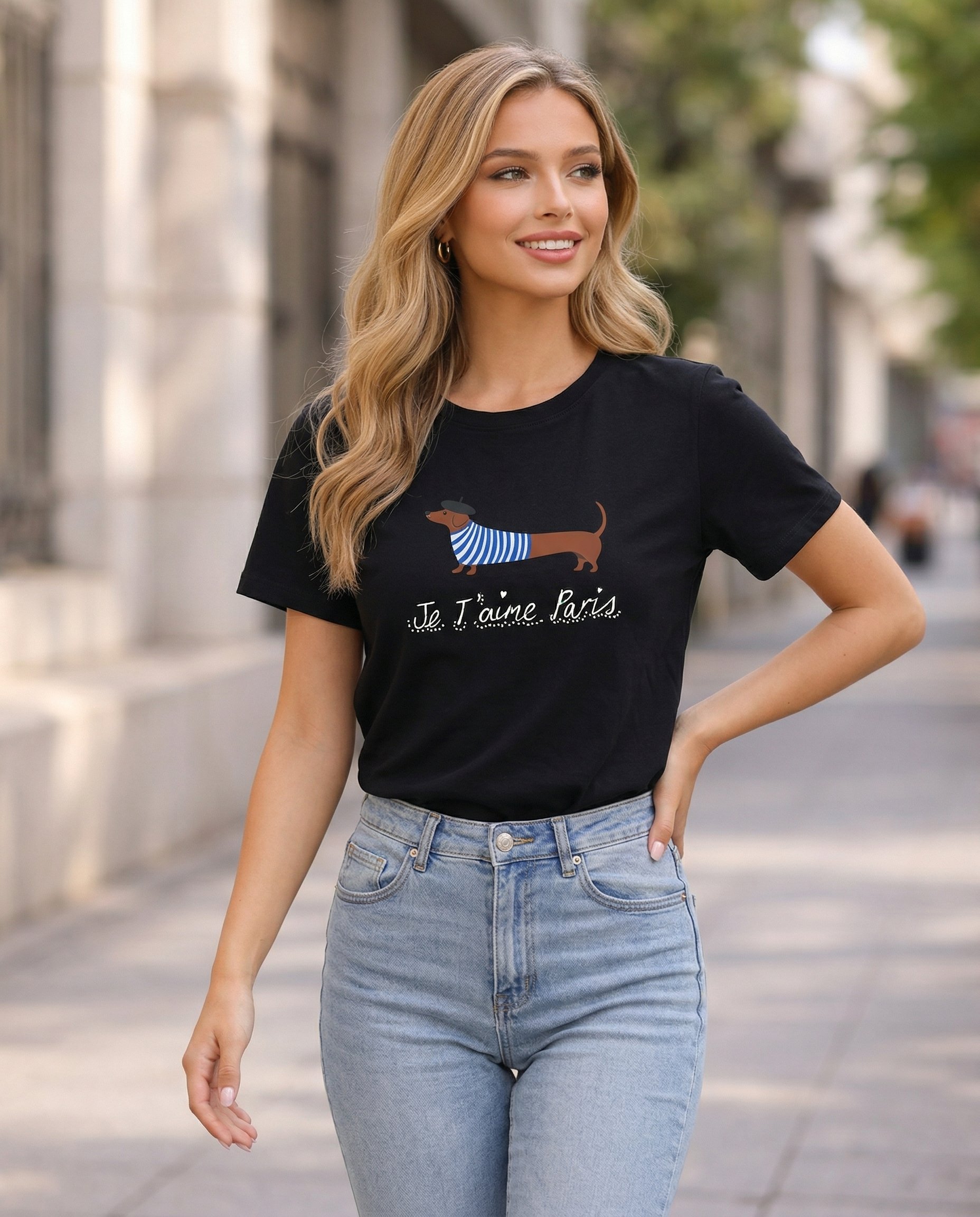 Bluzka z jamnikiem - 4