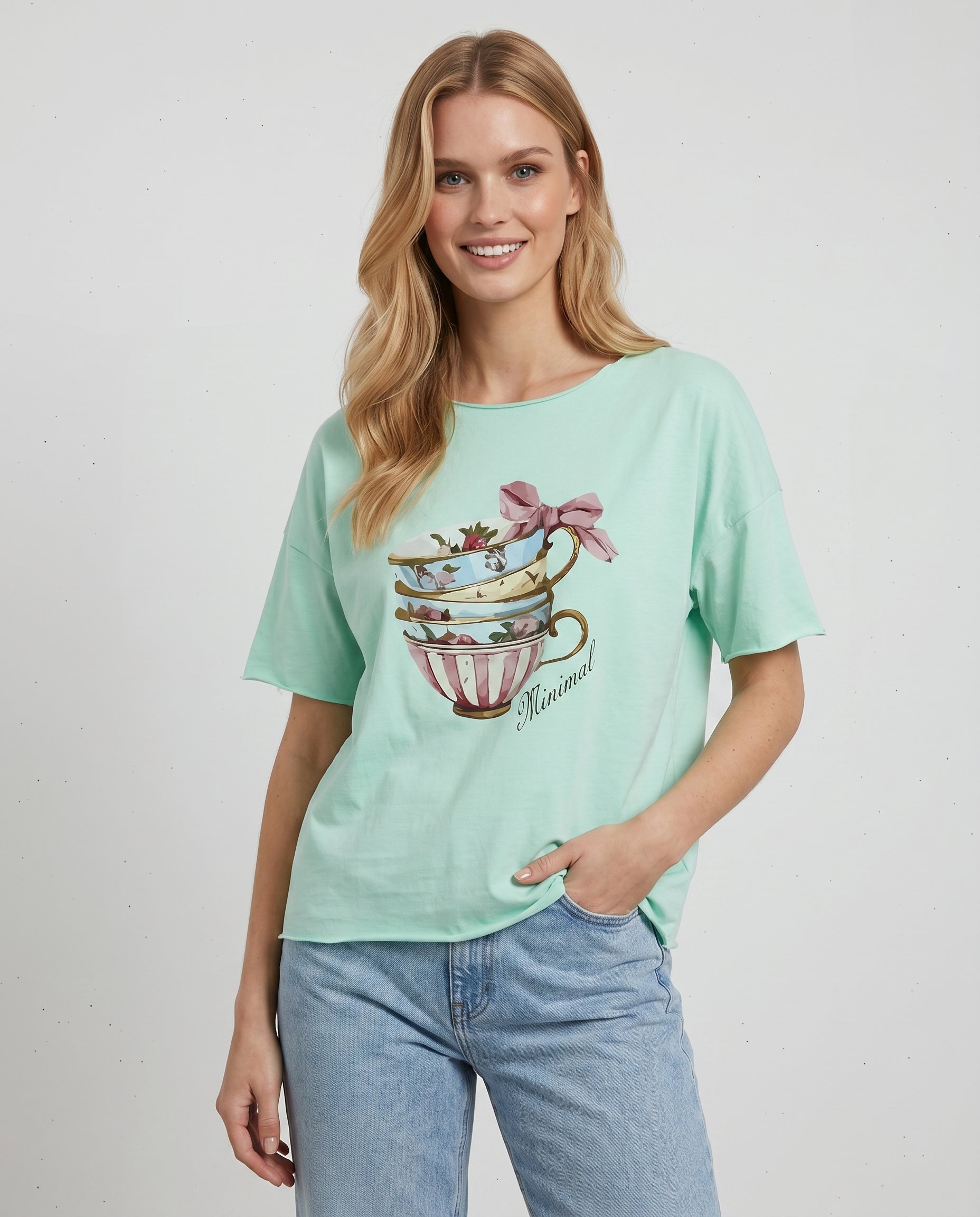 Bluzka z filirzanką FE-1534 - 2