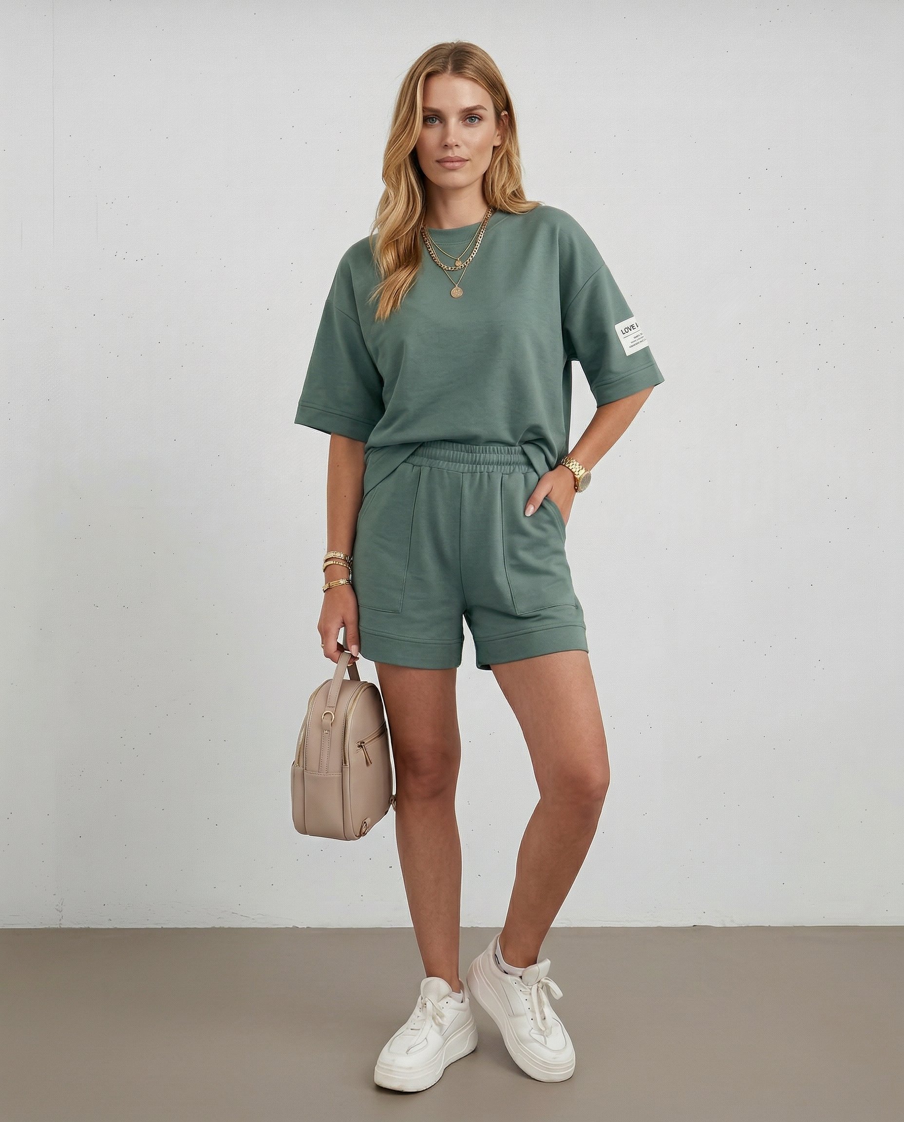 Cropped Faux leather Jacket