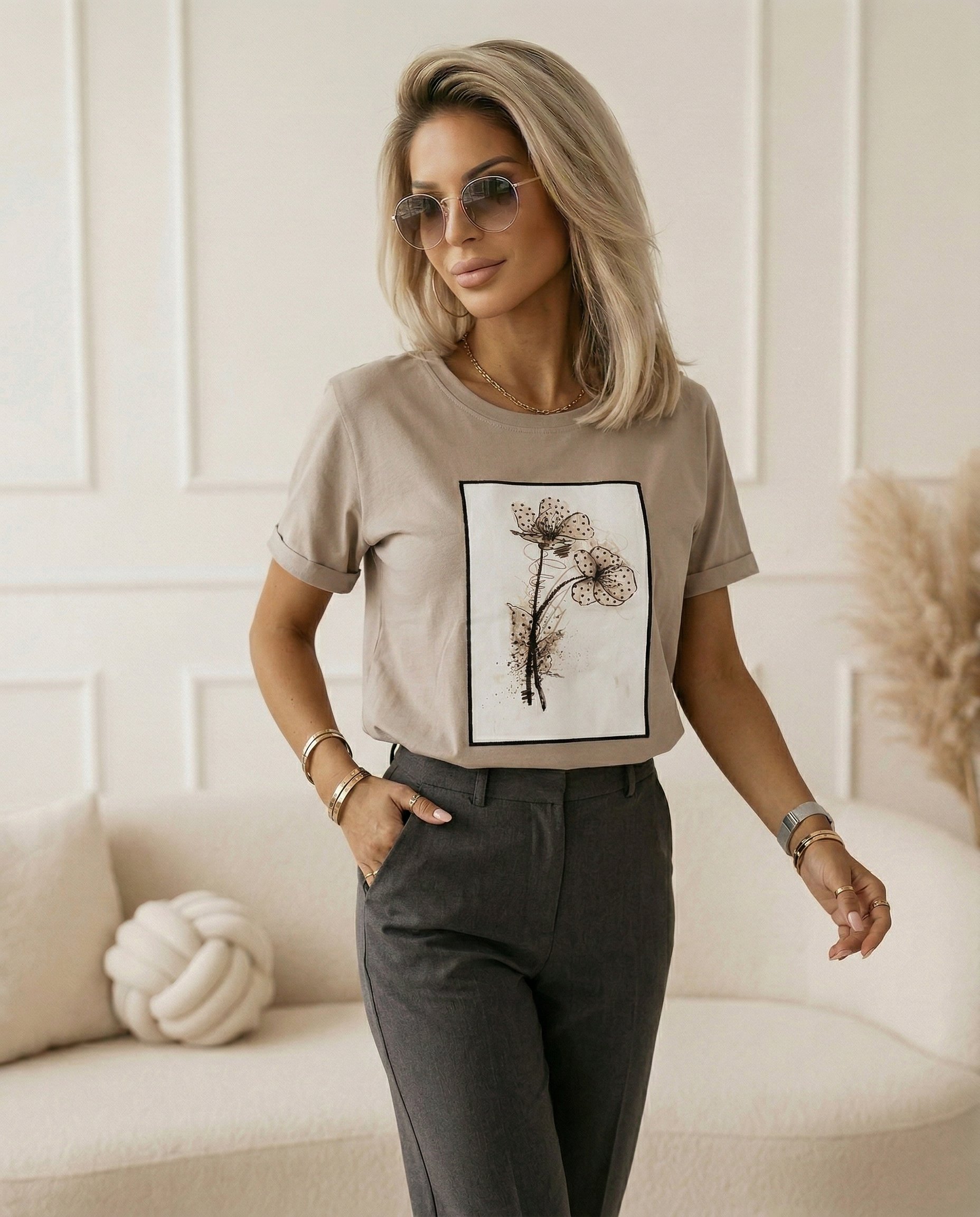 Bluzka z KWIATKIEM - 7