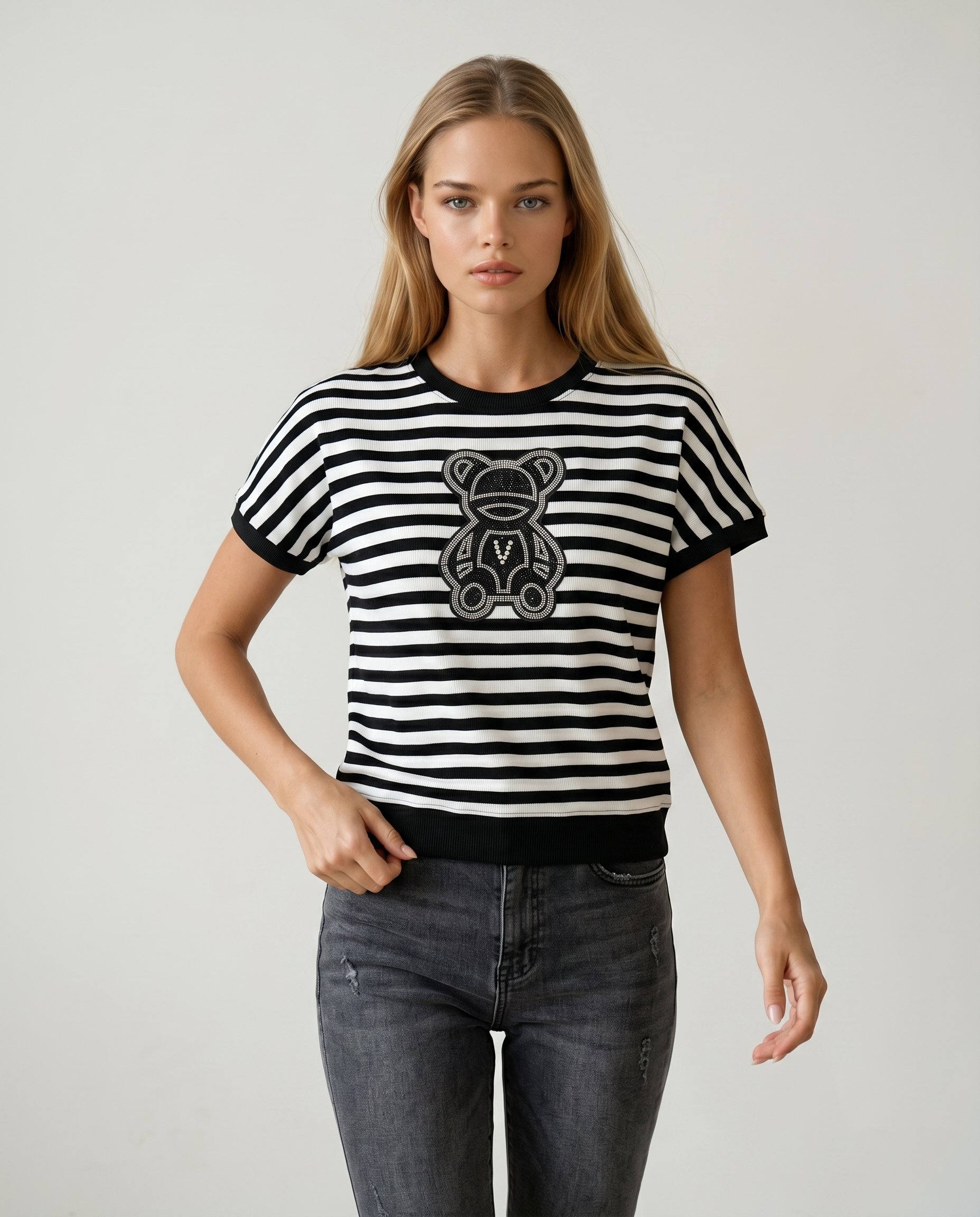 Cropped Faux leather Jacket