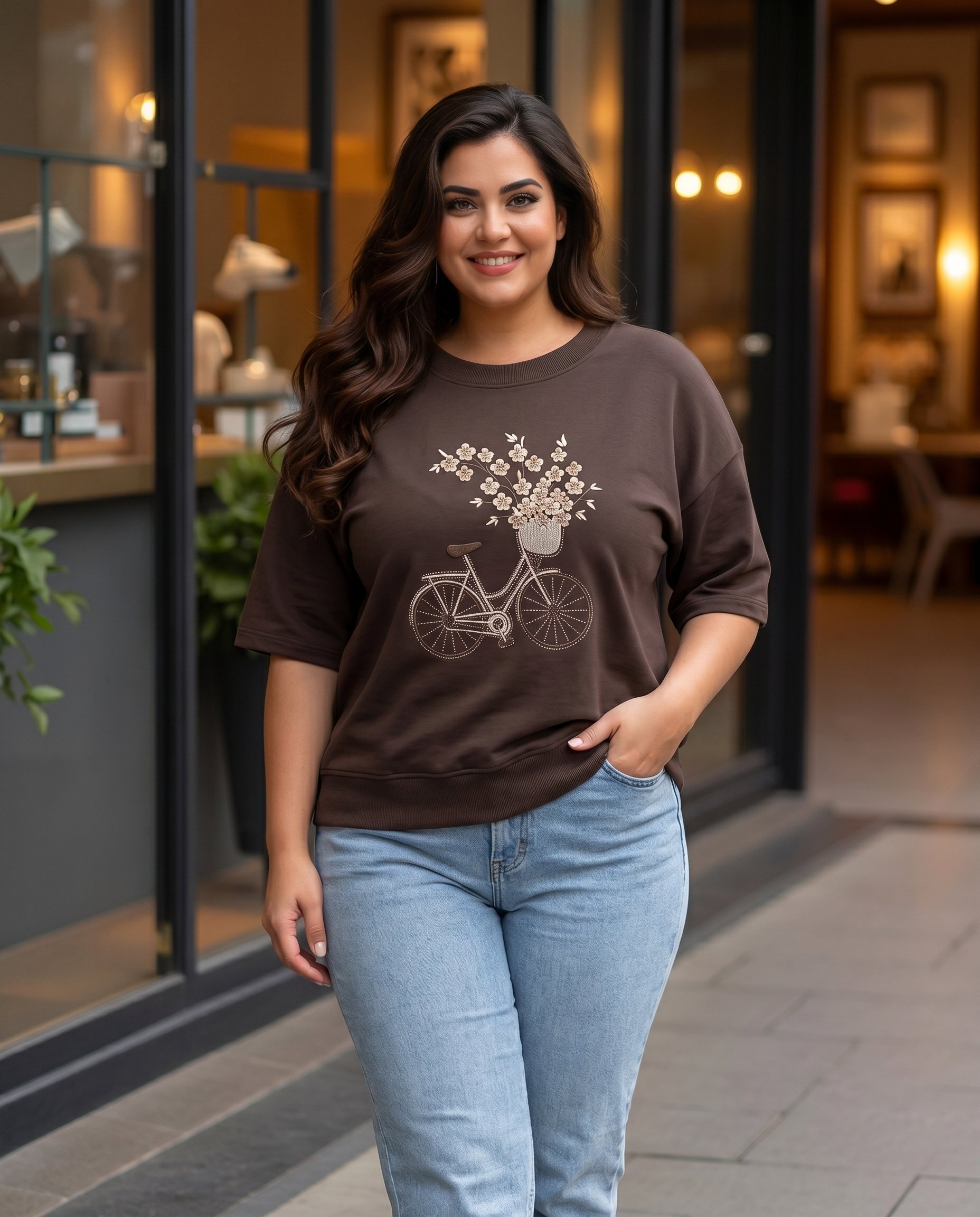 Cropped Faux leather Jacket