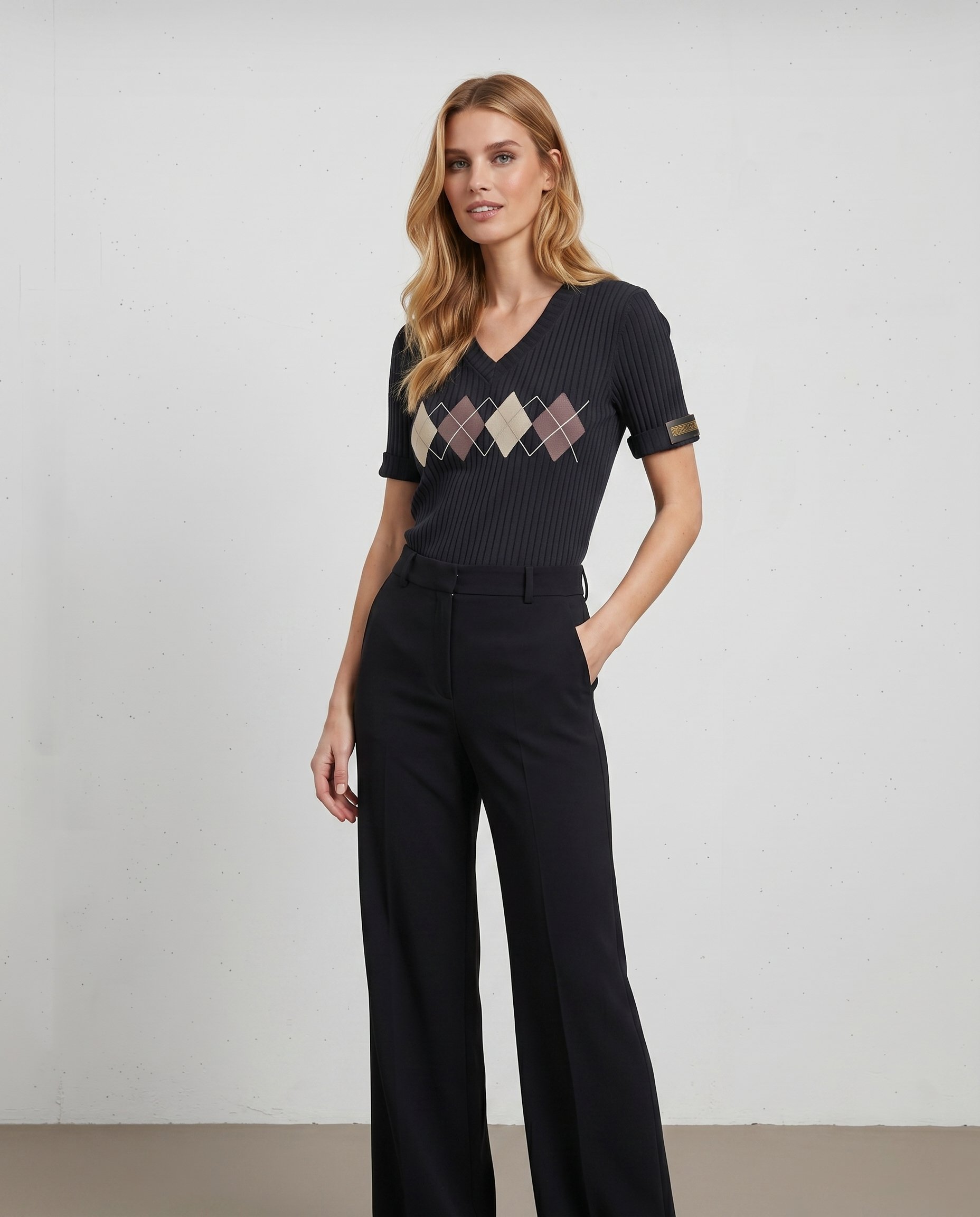 Cropped Faux leather Jacket