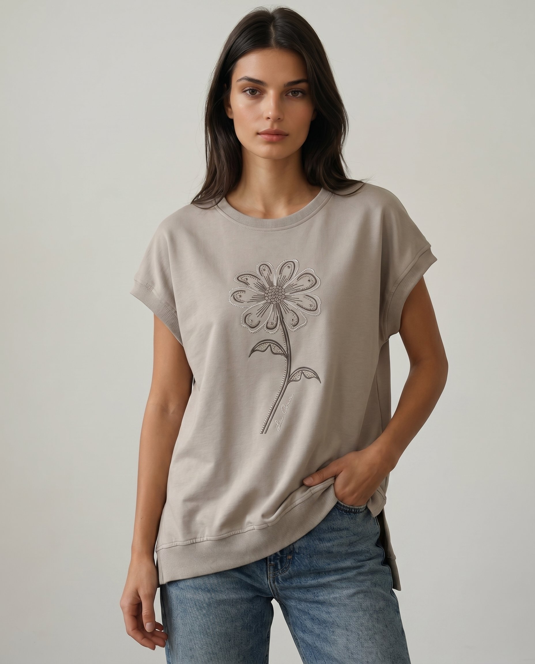 Bluzka z KWIATKIEM KEN-01 - 2