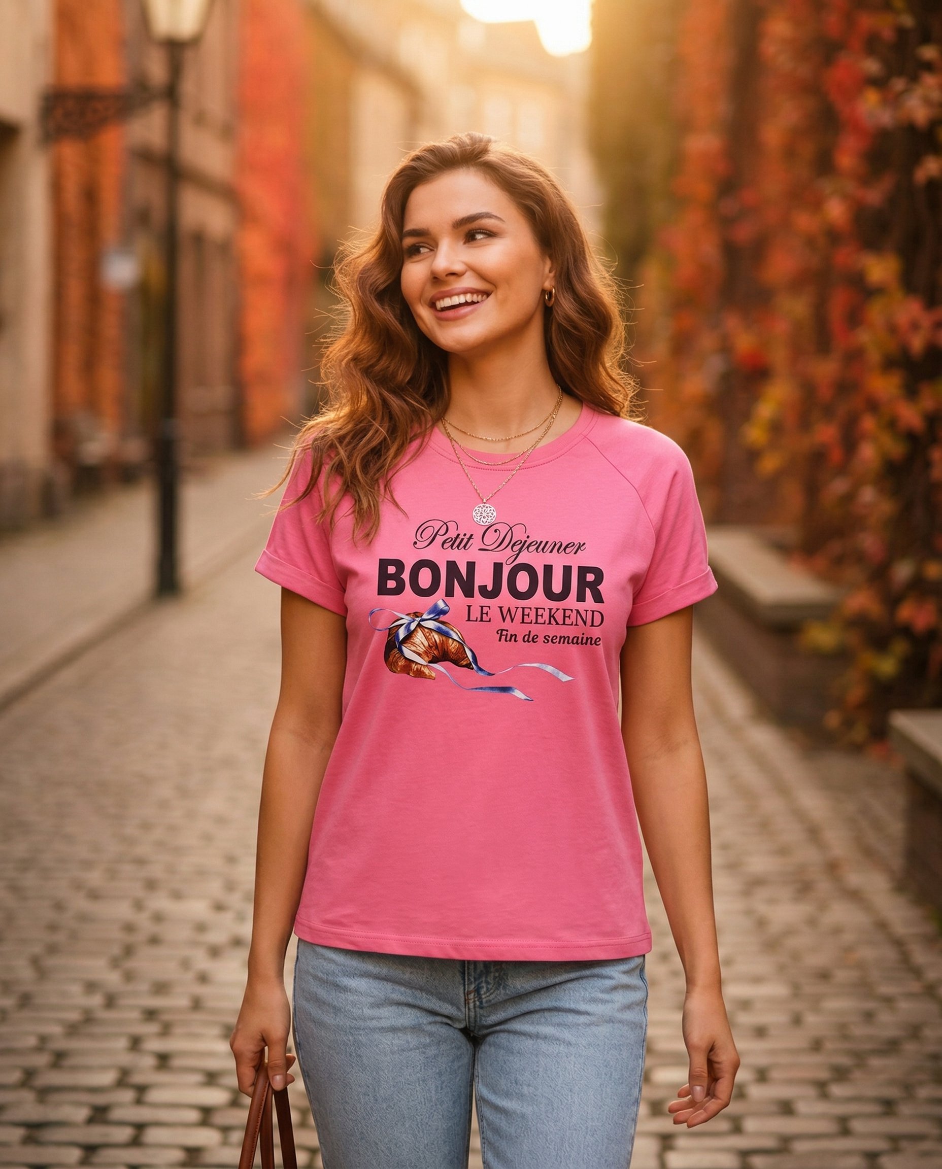 Bluzka z croissant - 8