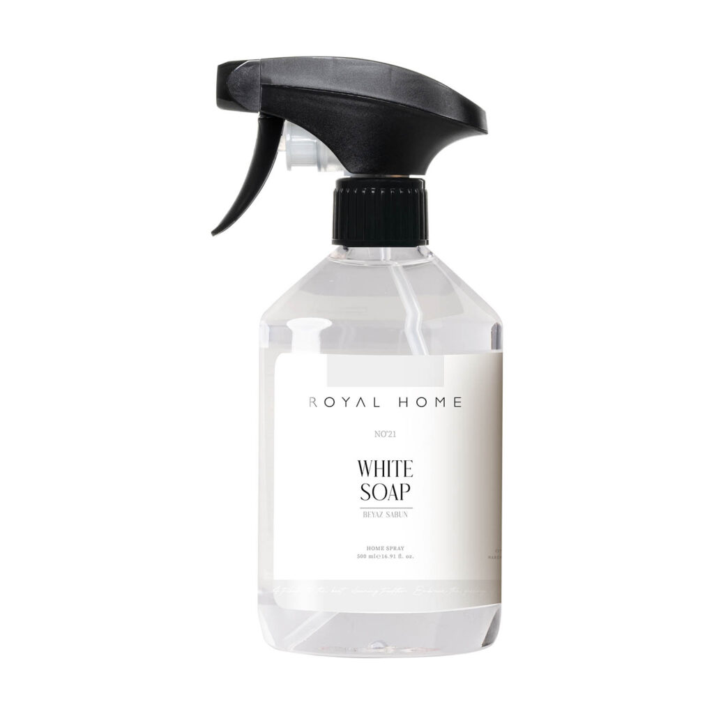 ODŚWIEŻACZ POWIETRZA W SPRAYU BIAŁE MYDŁO 500 ML (S151)