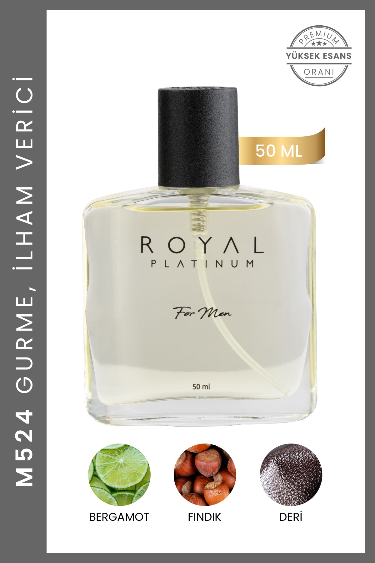 M524 YSLLLA NUIT DE L’HOME  | MĘSKI PERFUM 50 ML EDP