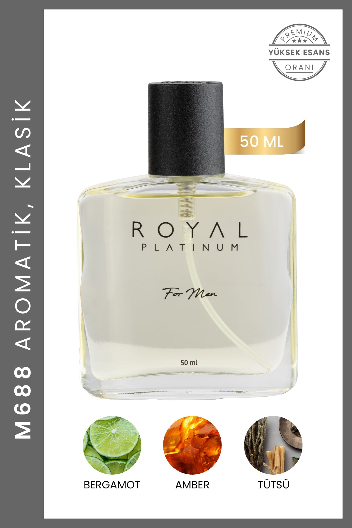 M688 AROMATYCZNE | PERFUMY MĘSKIE 50 ML EDP