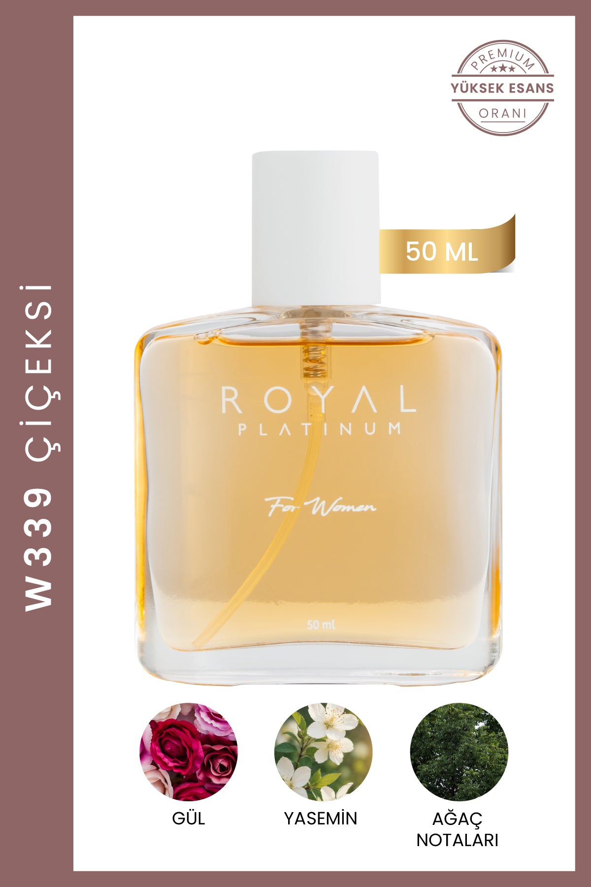 W339 KWIATY | PERFUMY DAMSKIE 50 ML EDP