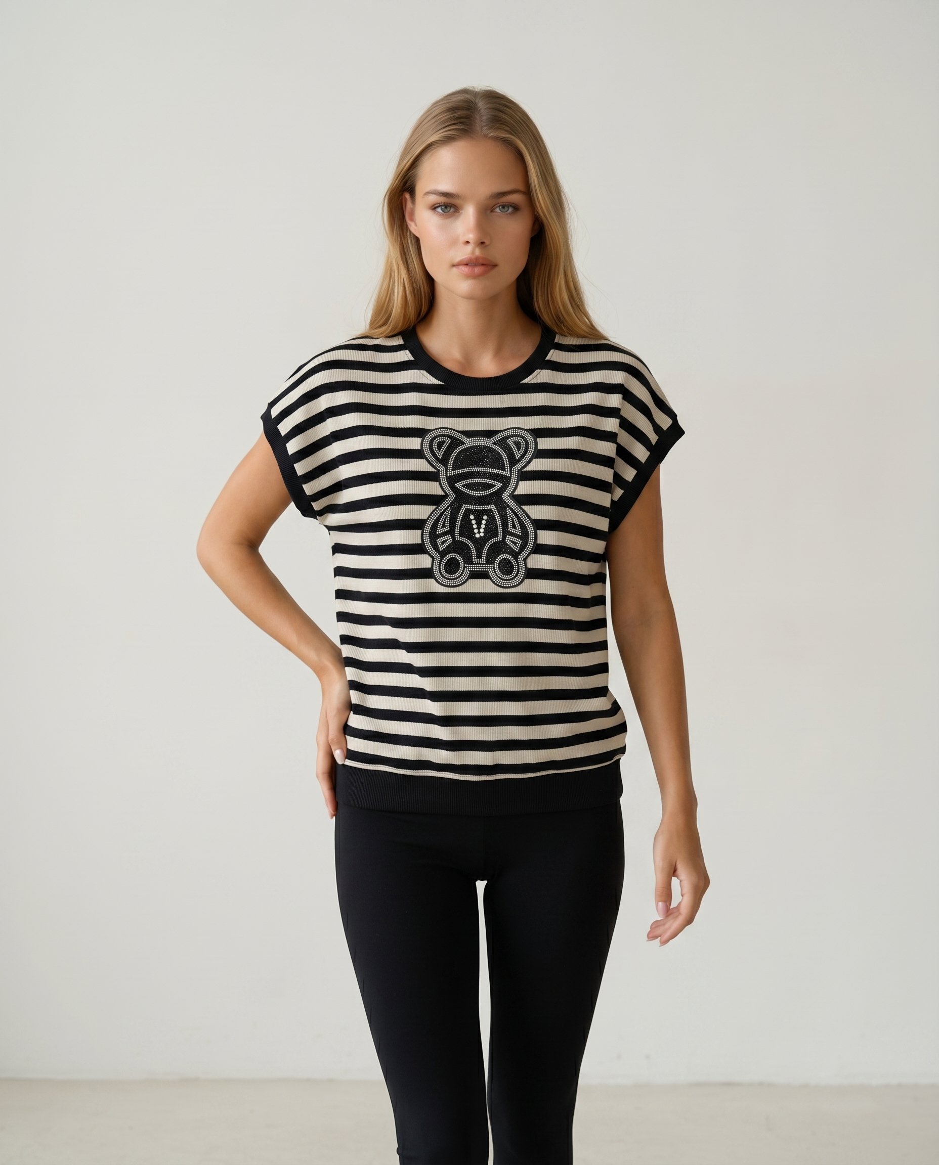 Bluzka z MISIEM KEN-70227 - 5