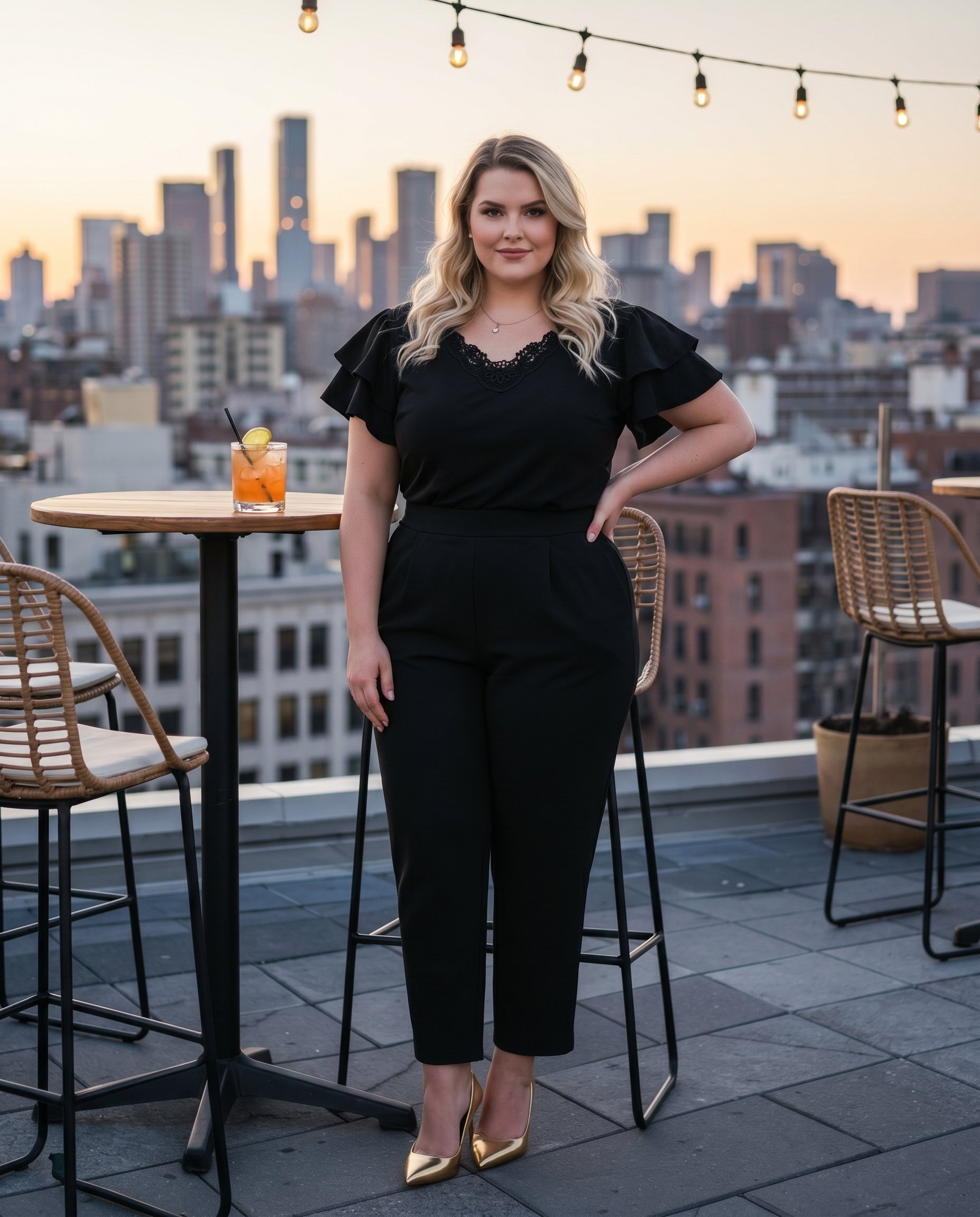 Bluzka z falbanami na rękawie WA-01 - 12