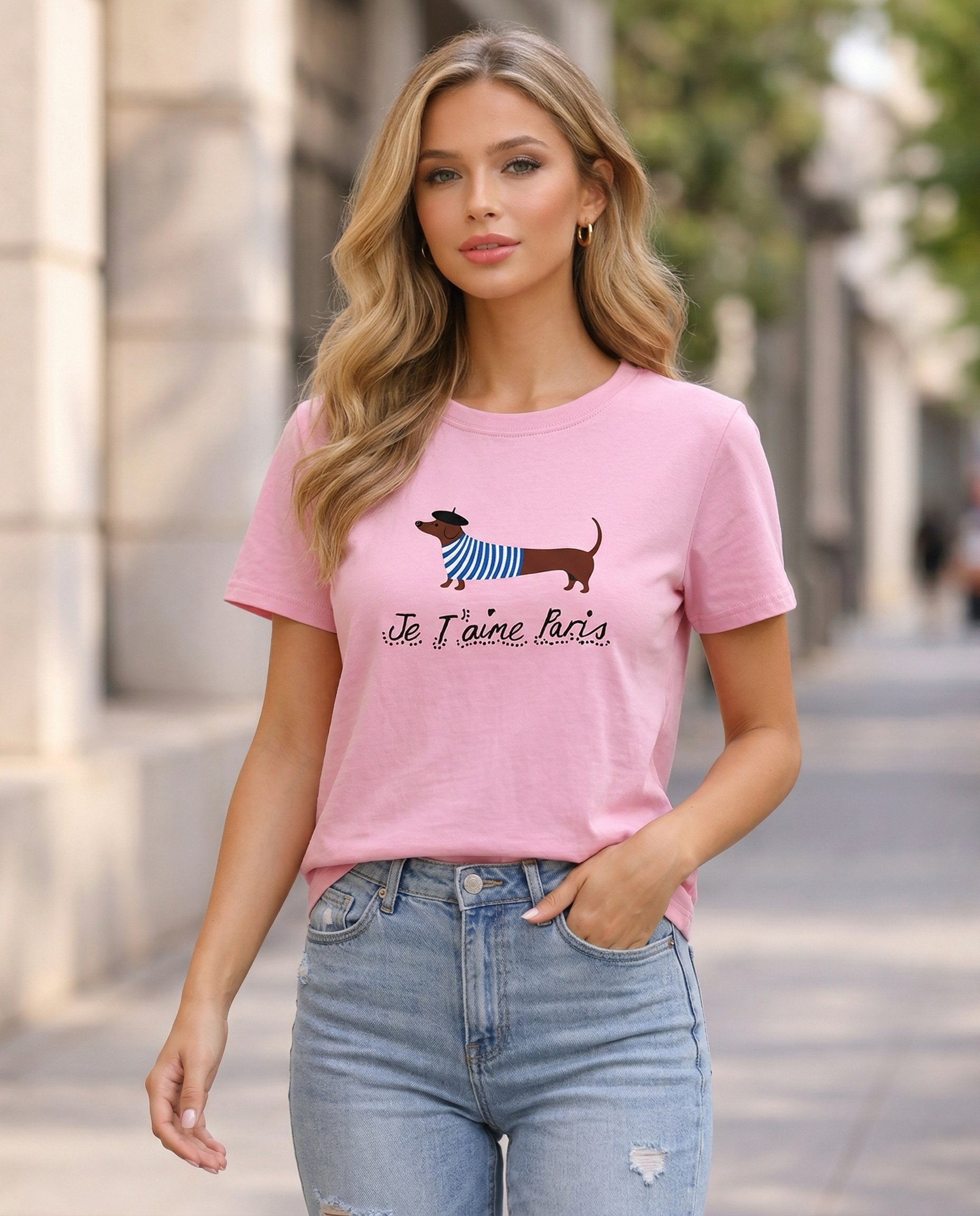 Bluzka z jamnikiem - 2