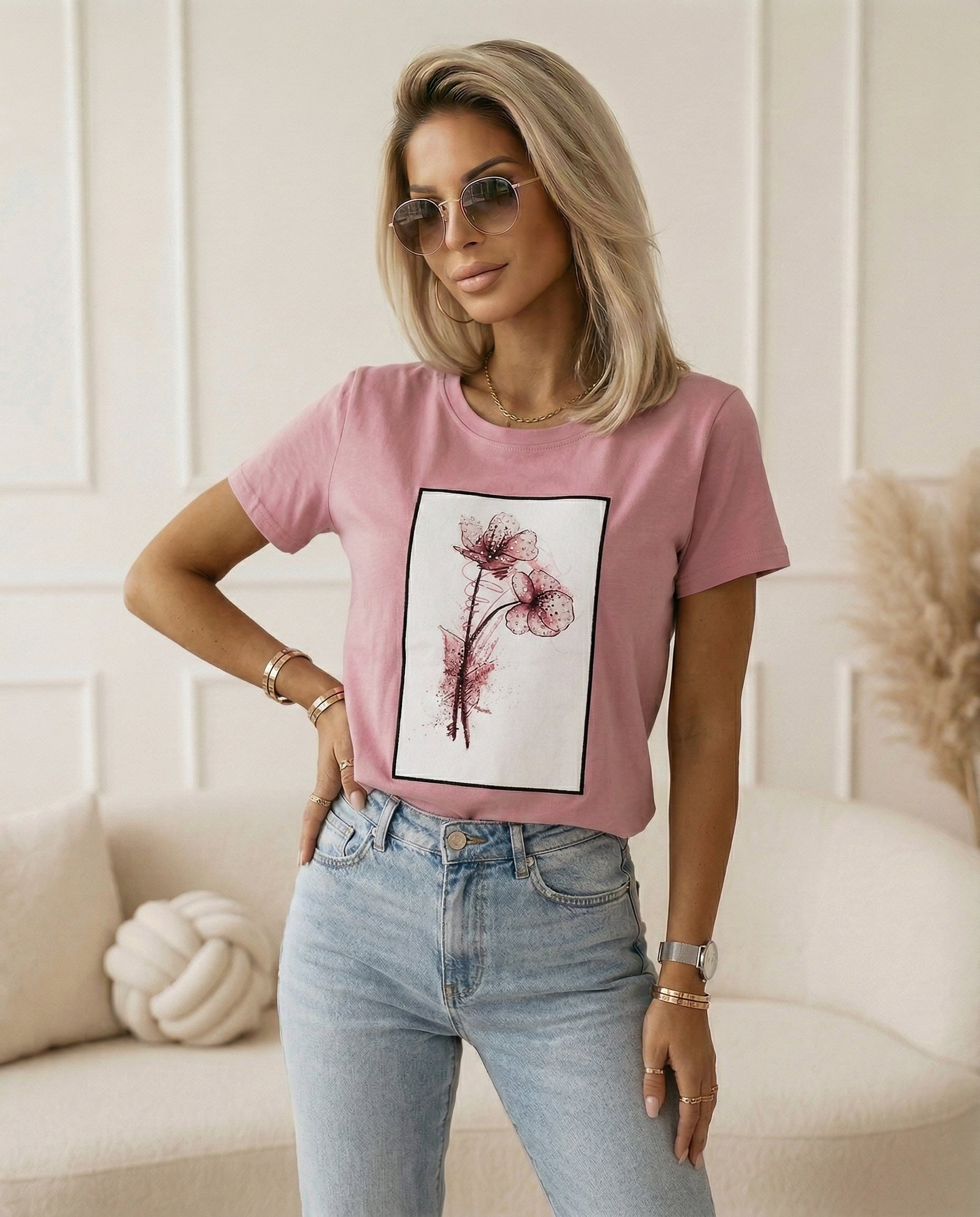 Bluzka z KWIATKIEM - 6