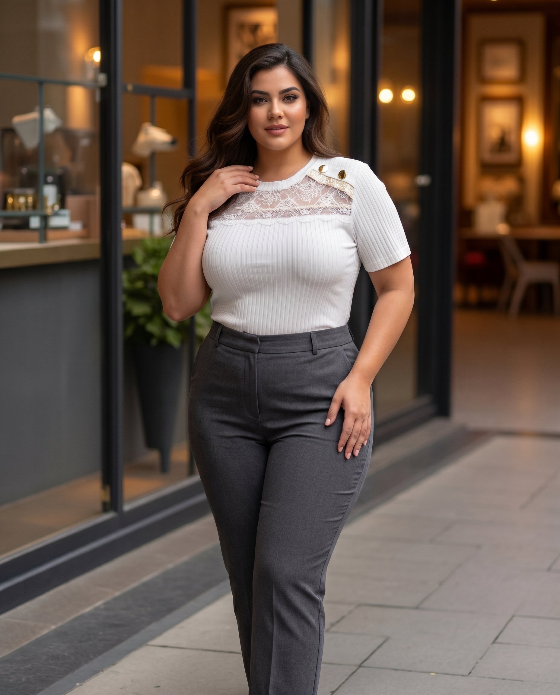 Cropped Faux leather Jacket