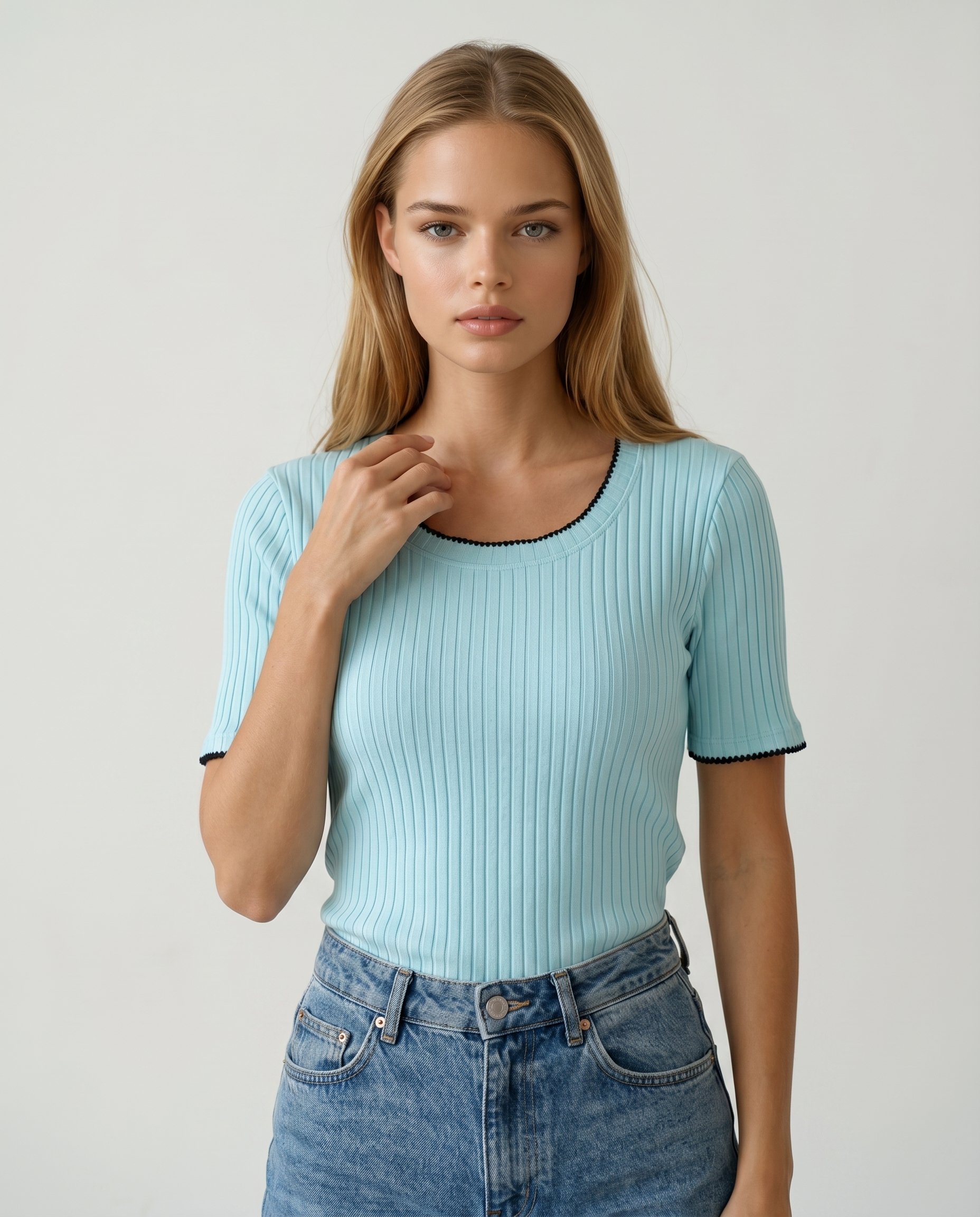 BLUZKA PRĄŻEK KEN-70310 - 5