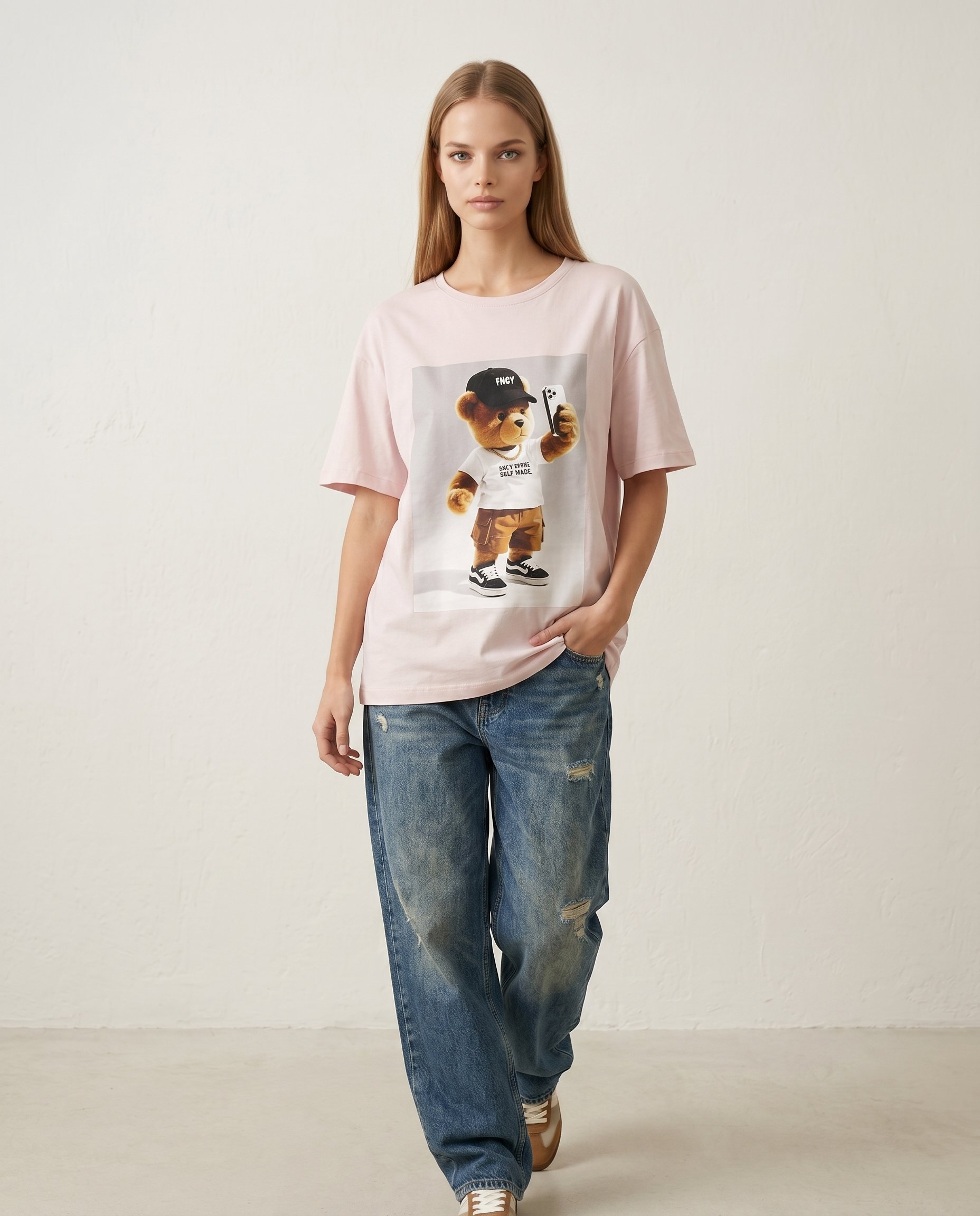 Cropped Faux leather Jacket