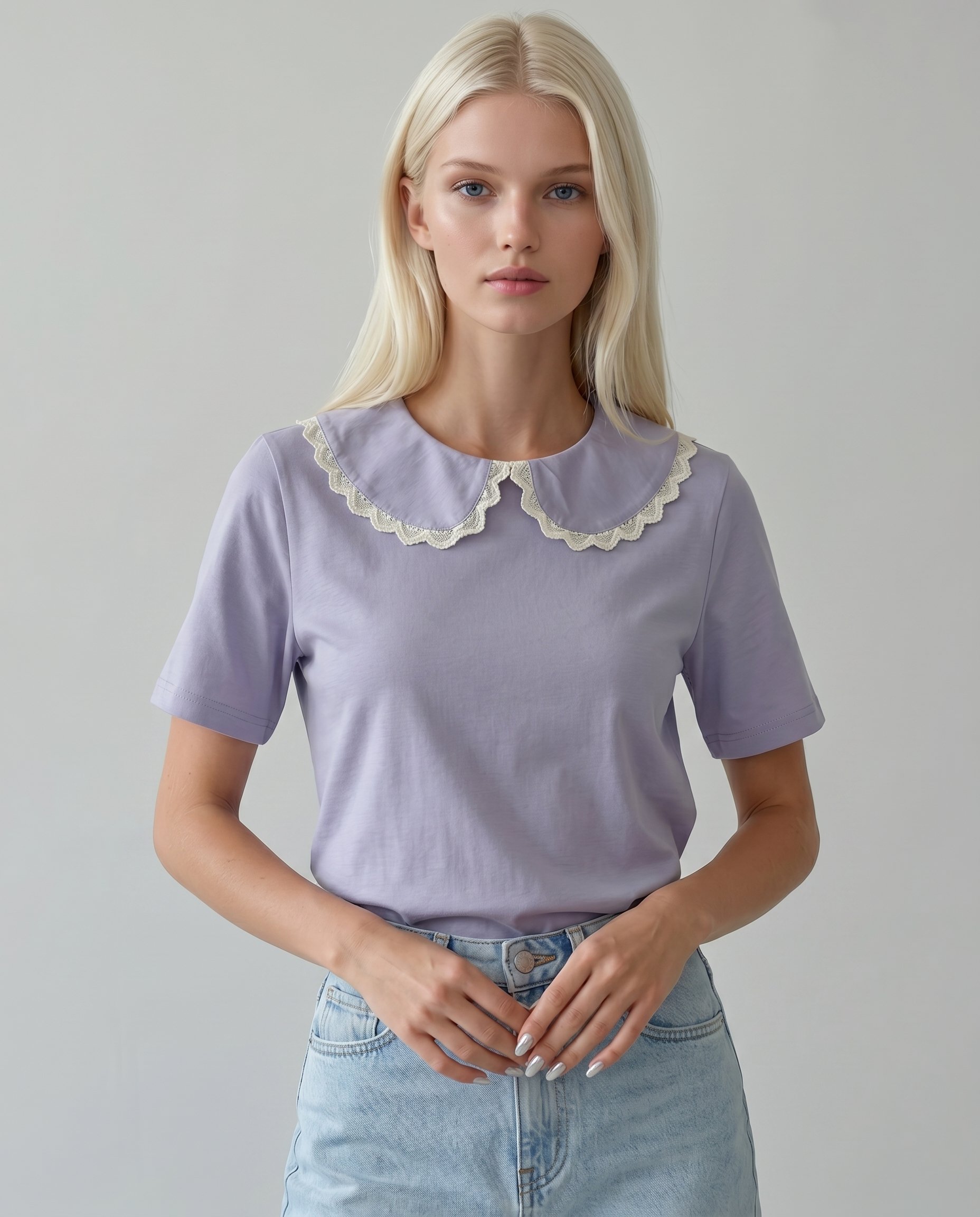 Cropped Faux leather Jacket